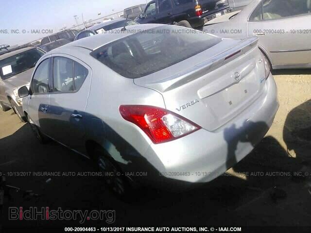 2014 Nissan Versa - VIN: 3N1CN7AP8EL834761 - Фото 3