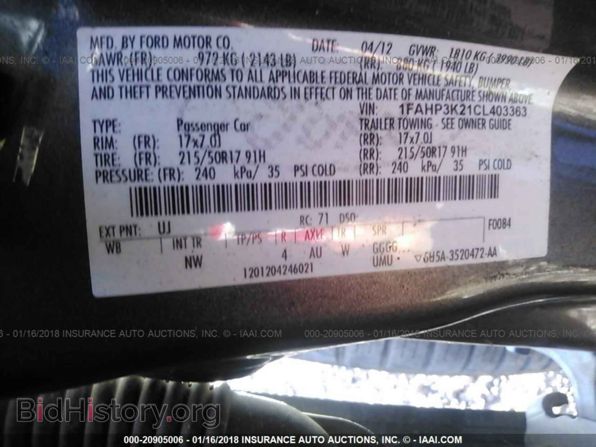 2012 Ford Focus - VIN: 1FAHP3K21CL403363 - Photo 9