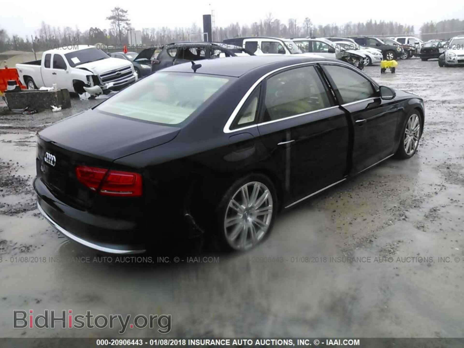 2014 Audi A8 - VIN: WAURGAFD7EN002449 - Фото 4