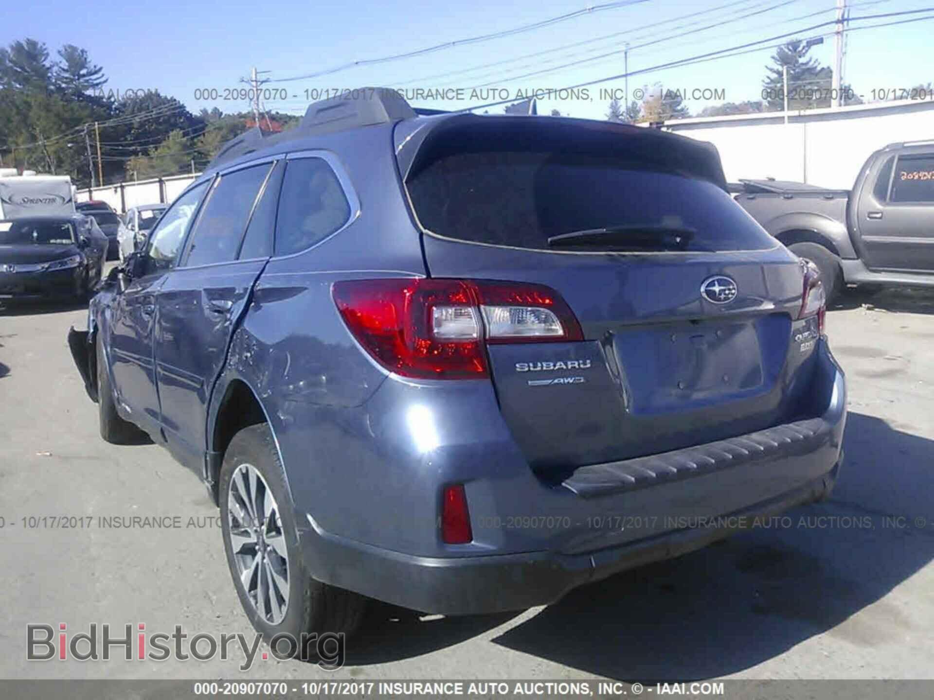 2016 Subaru Outback - VIN: 4S4BSANC2G3353517 - Фото 3