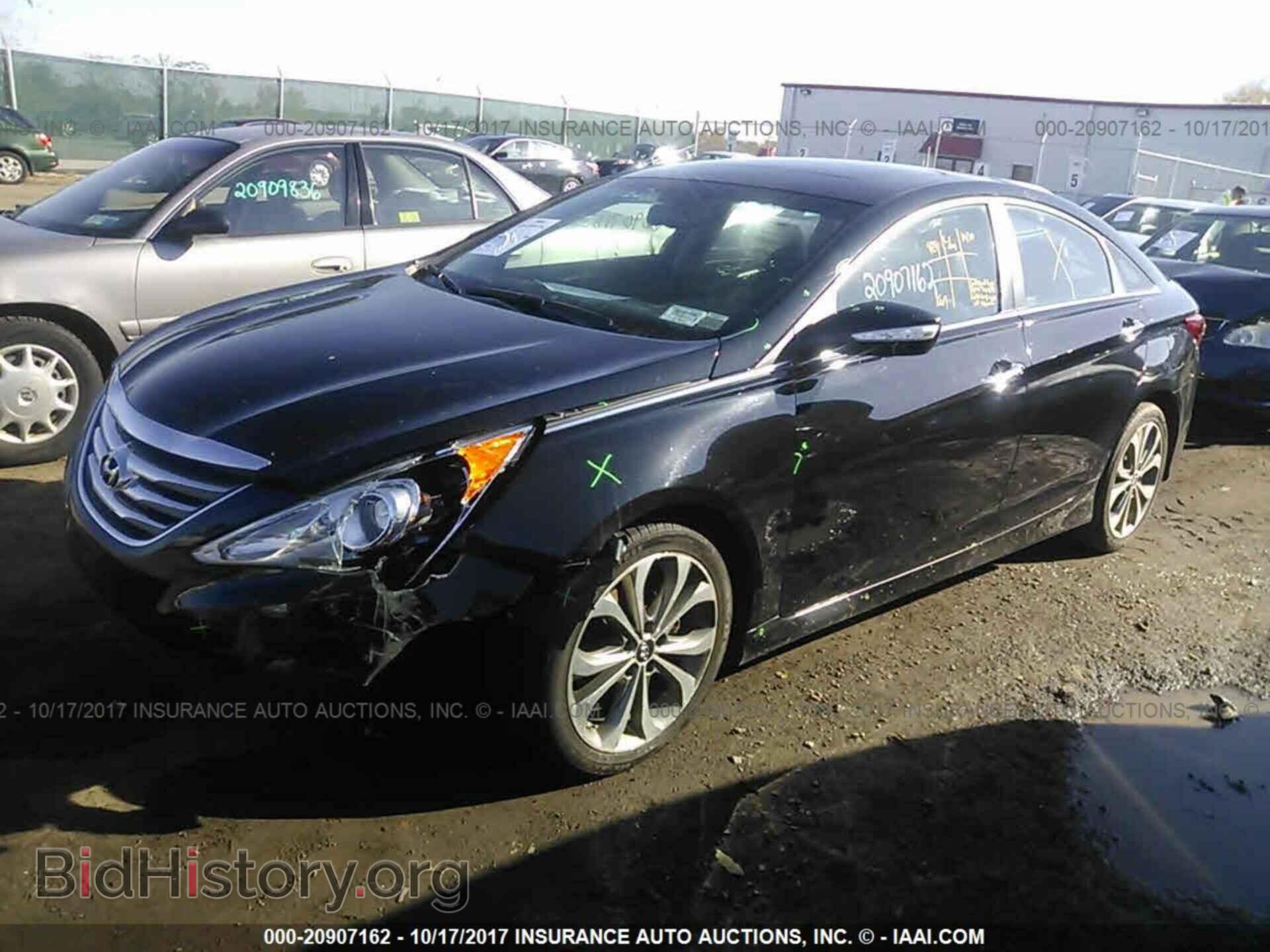 2014 Hyundai SONATA (VIN 5NPEC4AC8EH901172) — фото 2 из 10