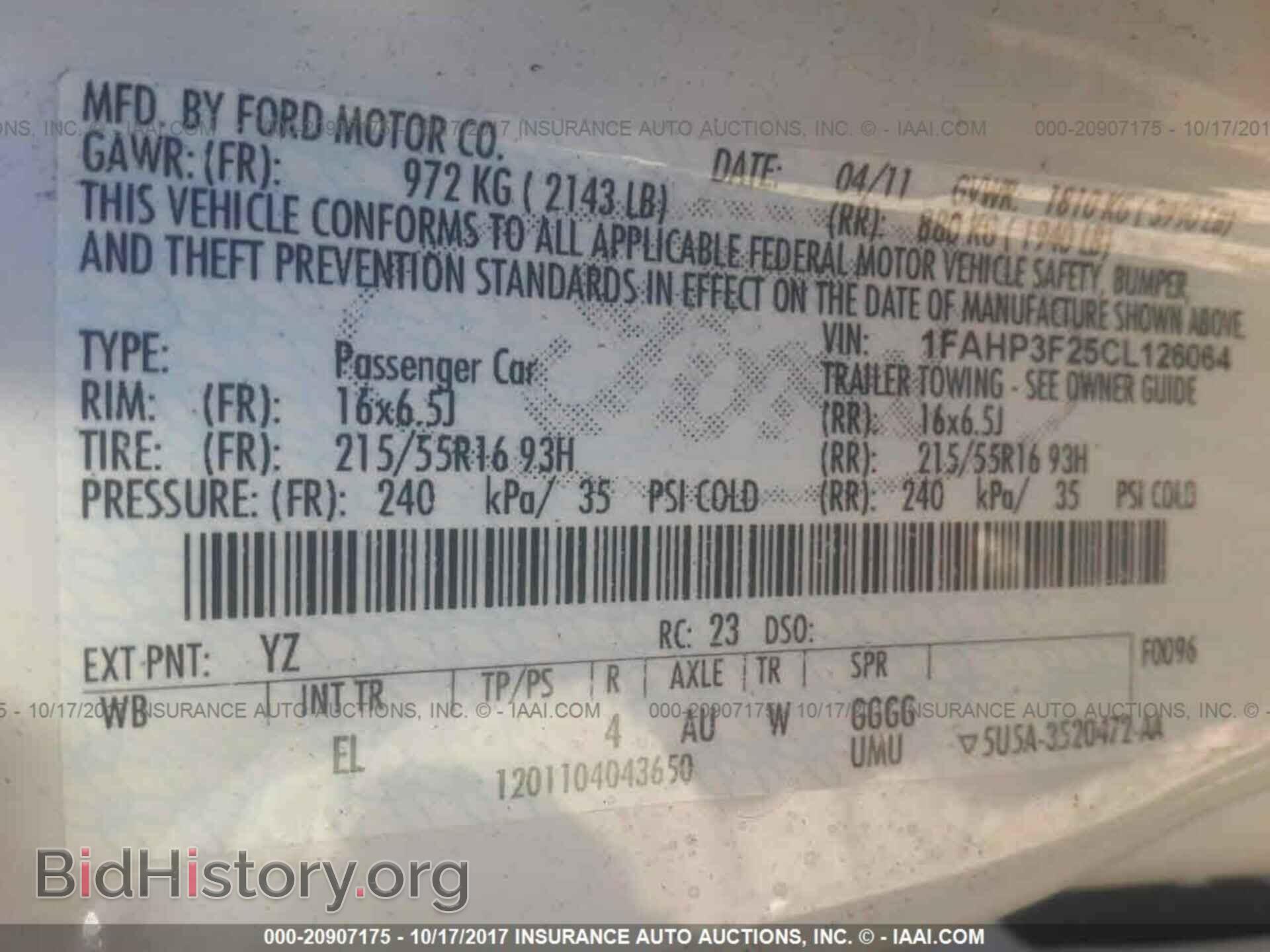 2012 Ford Focus - VIN: 1FAHP3F25CL126064 - Photo 9