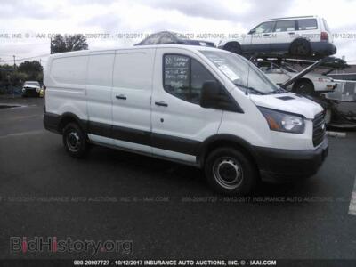 2017 Ford TRANSIT, белый — VIN 1FTYE1ZM1HKA90338, IAAI