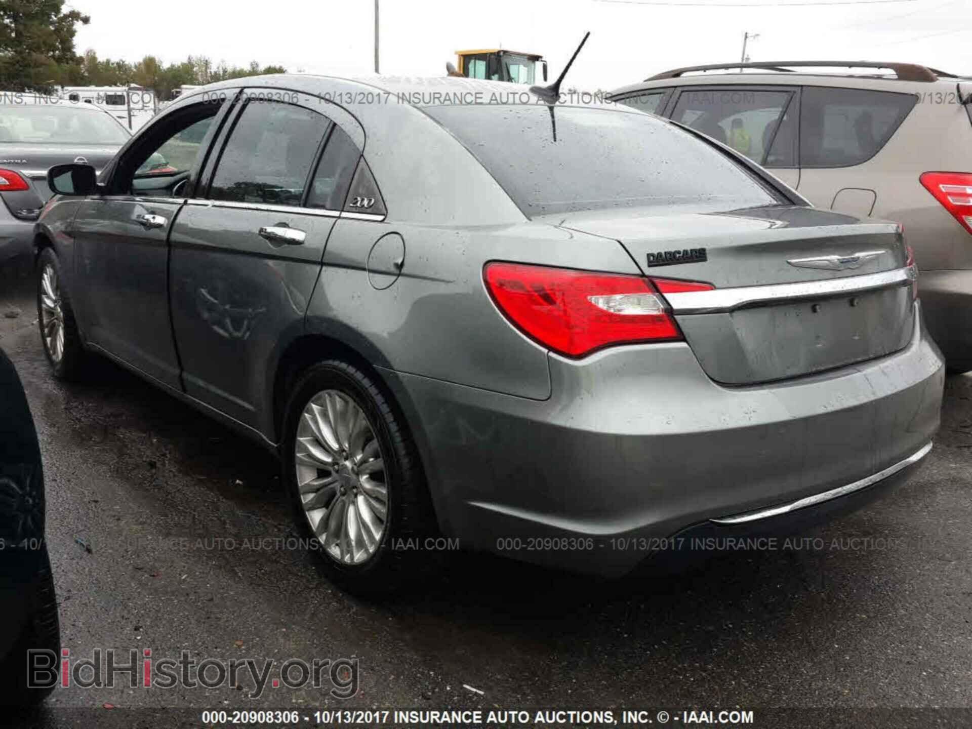 2012 Chrysler 200 - VIN: 1C3CCBCB7CN120371 - Фото 3