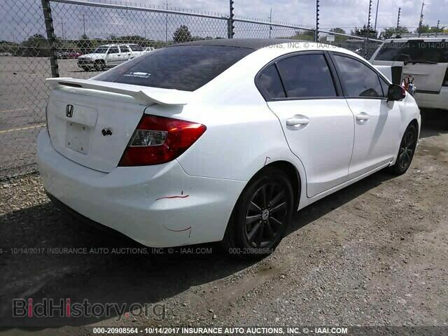 2012 Honda Civic - VIN: 19XFB2F83CE097574 - Фото 4