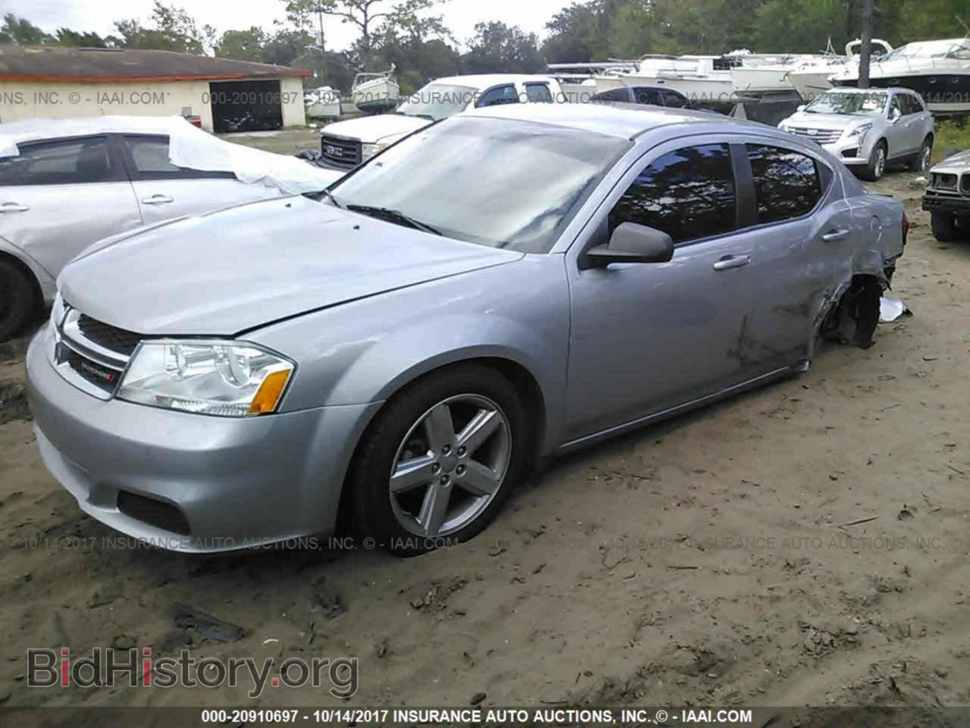 2013 Dodge Avenger - VIN: 1C3CDZAB0DN625937 - Фото 2