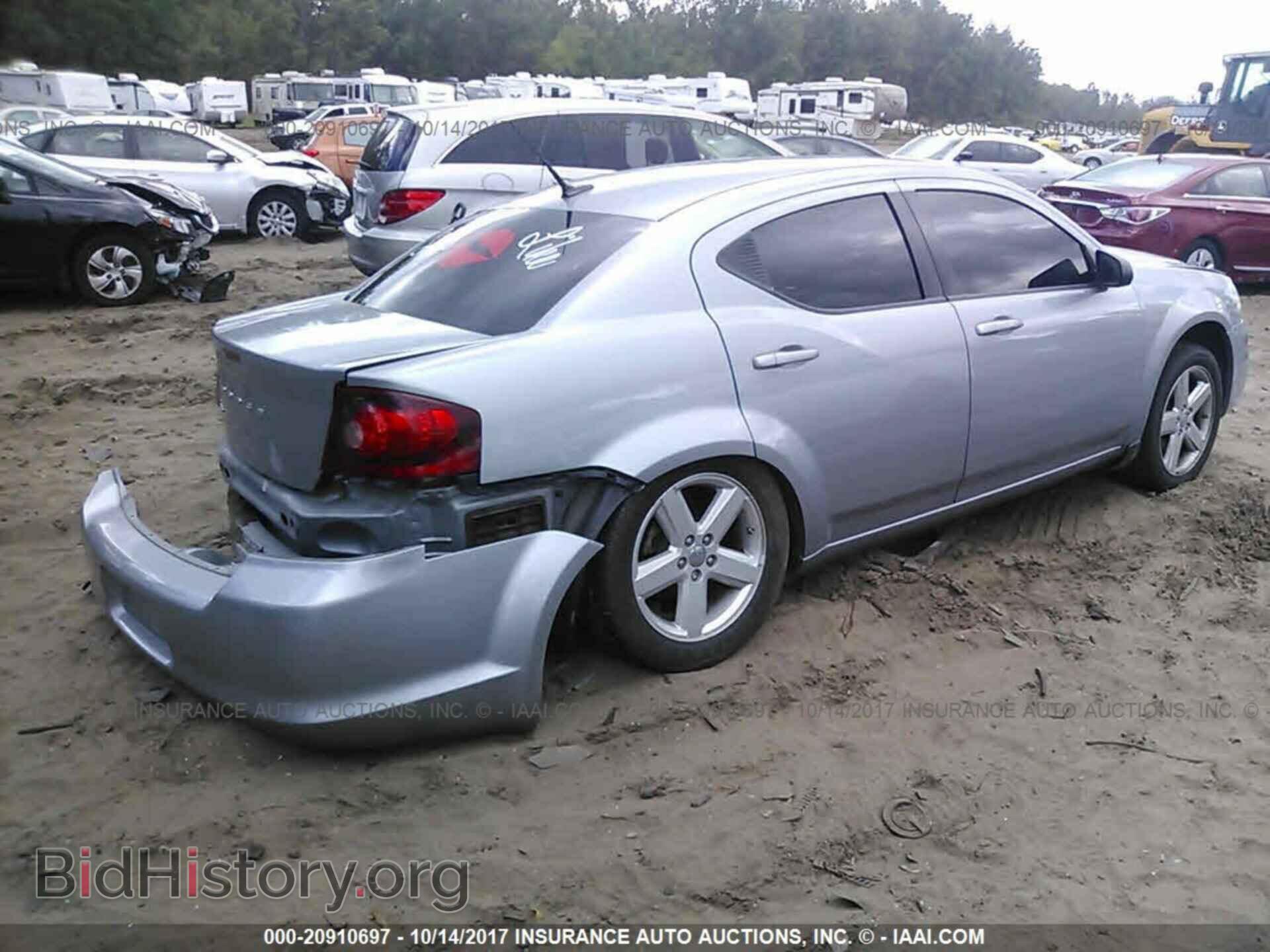 2013 Dodge Avenger - VIN: 1C3CDZAB0DN625937 - Фото 4