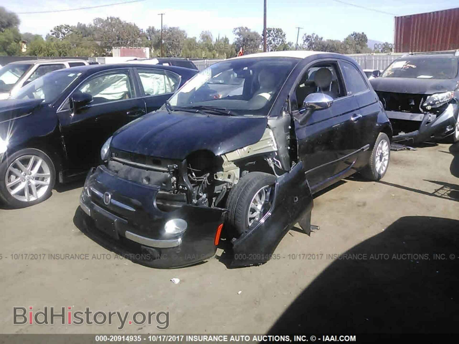 2012 Fiat 500 - VIN: 3C3CFFER4CT381059 - Фото 2