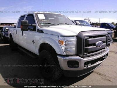 2015 Ford F250, белый — VIN 1FT7W2BT0FEA79746, IAAI