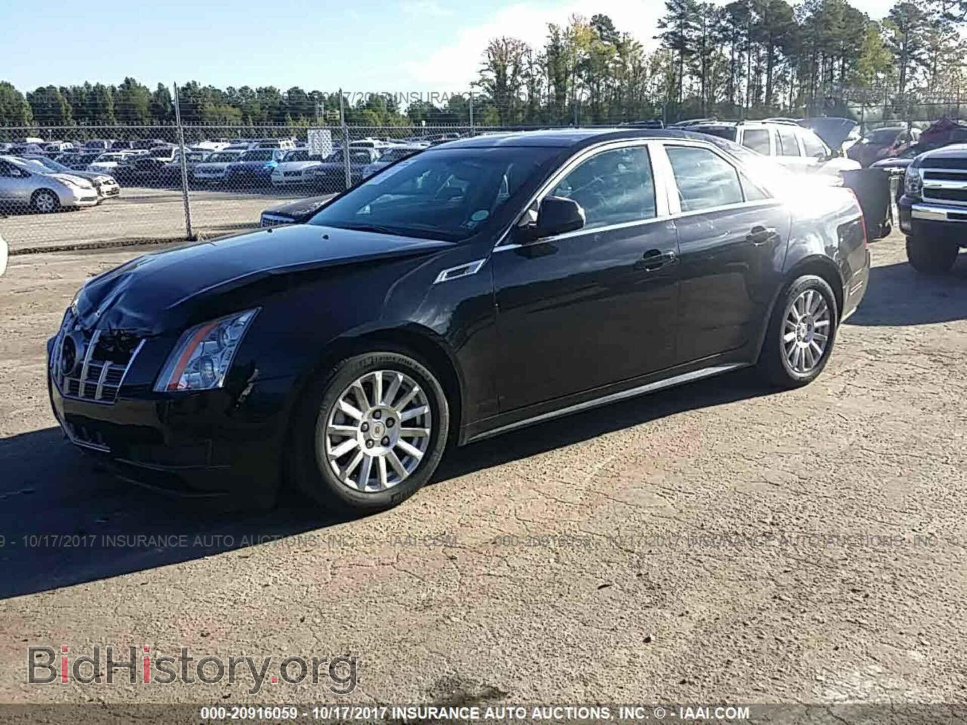 2012 Cadillac Cts - VIN: 1G6DC5E54C0125259 - Фото 2