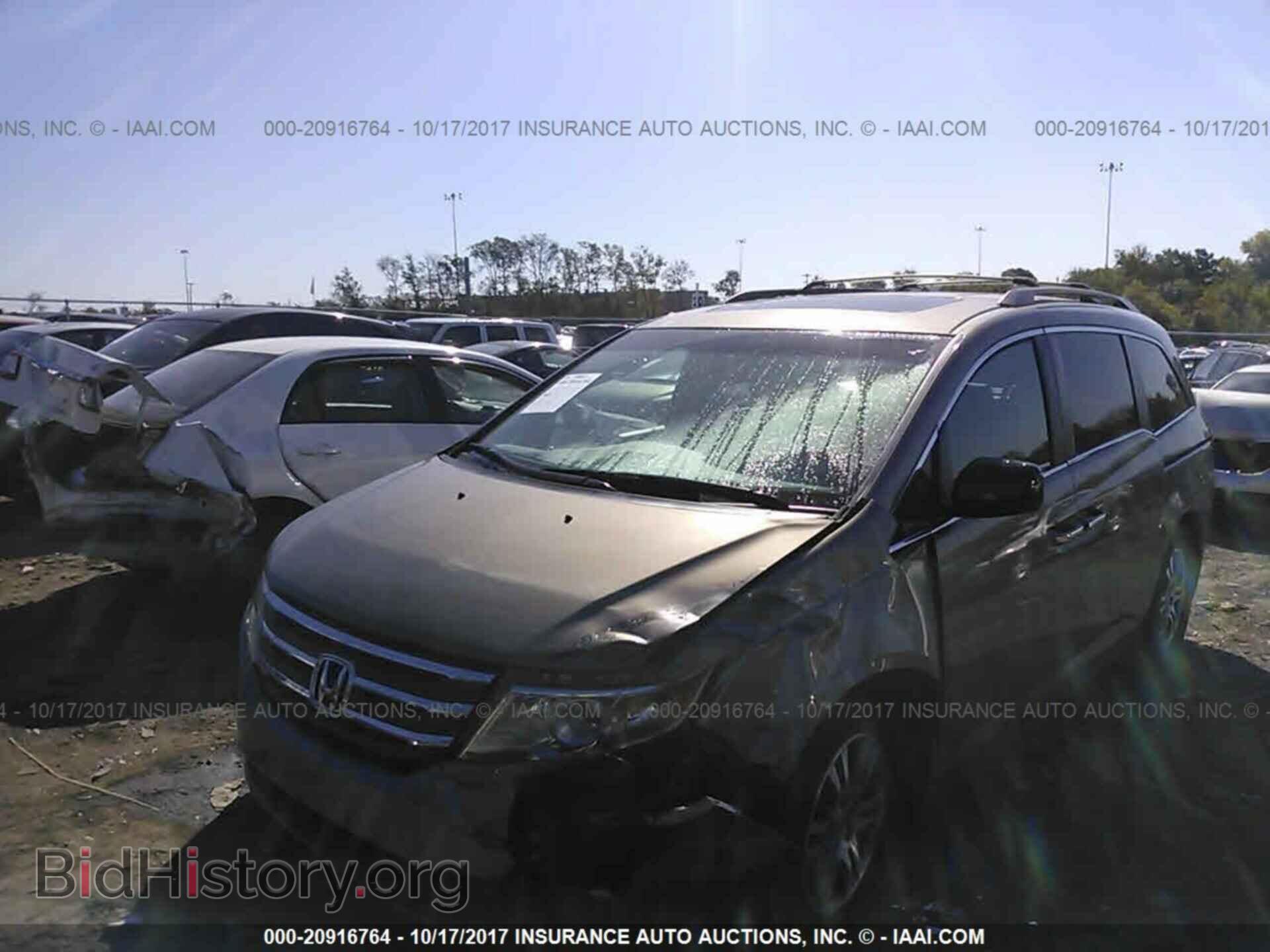 2012 Honda Odyssey - VIN: 5FNRL5H68CB147399 - Фото 2