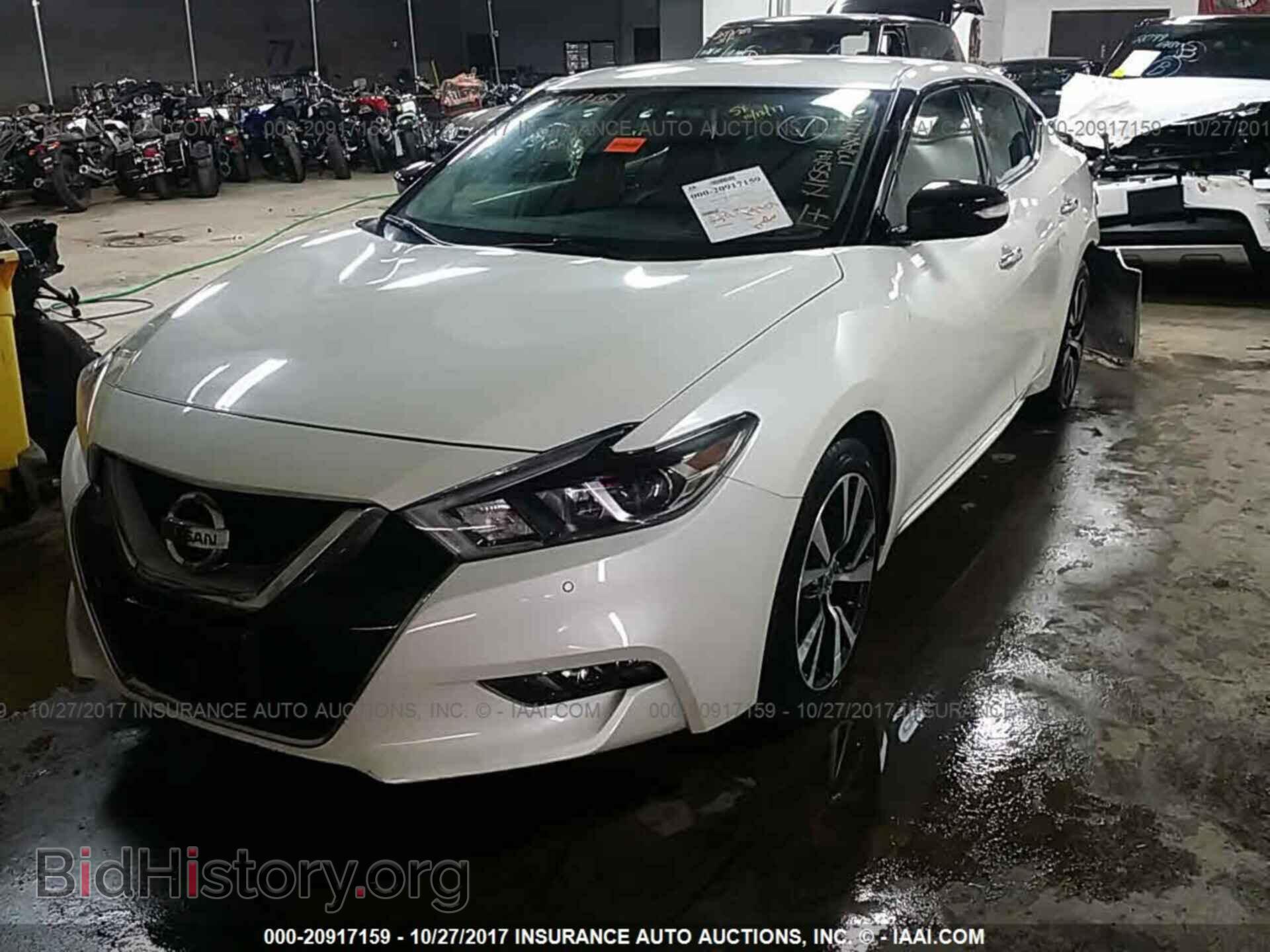 2017 Nissan Maxima - VIN: 1N4AA6AP6HC367839 - Фото 2
