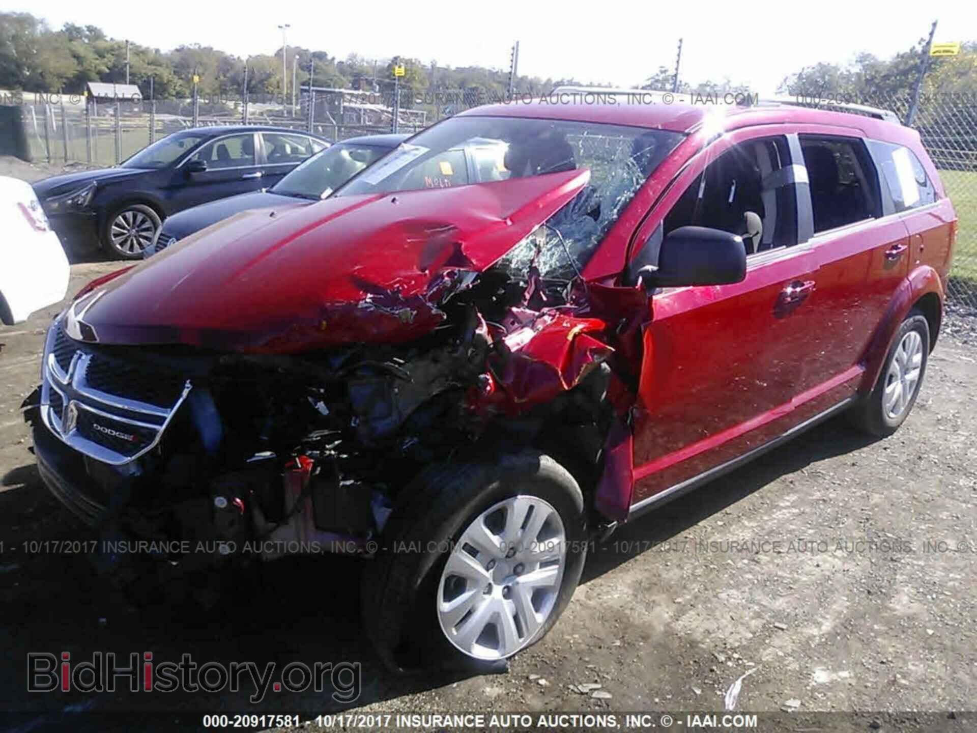2017 Dodge Journey - VIN: 3C4PDCAB9HT507675 - Фото 2