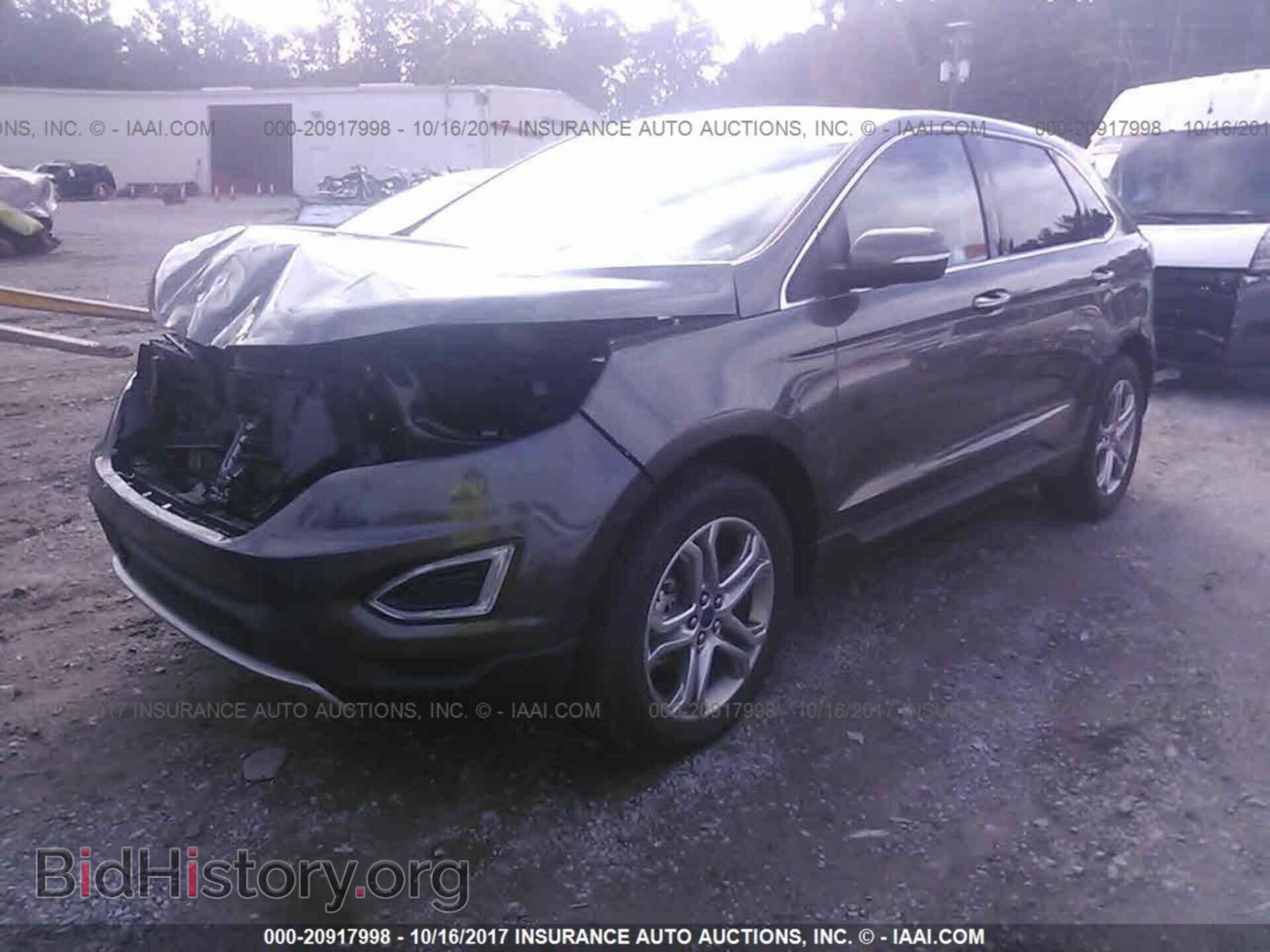 2017 Ford Edge - VIN: 2FMPK3K92HBB90007 - Фото 2