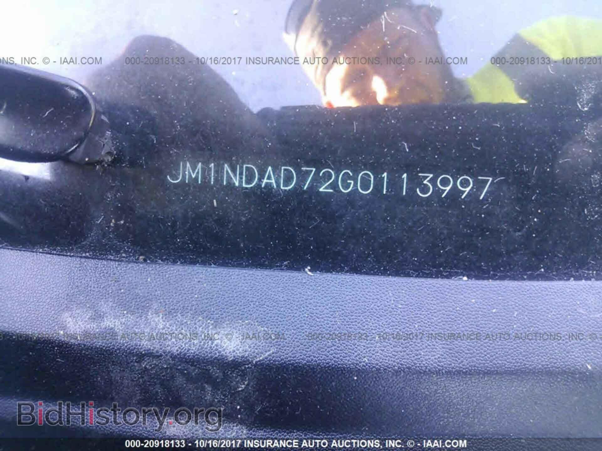 2016 Mazda Mx-5 miata - VIN: JM1NDAD72G0113997 - Фото 9
