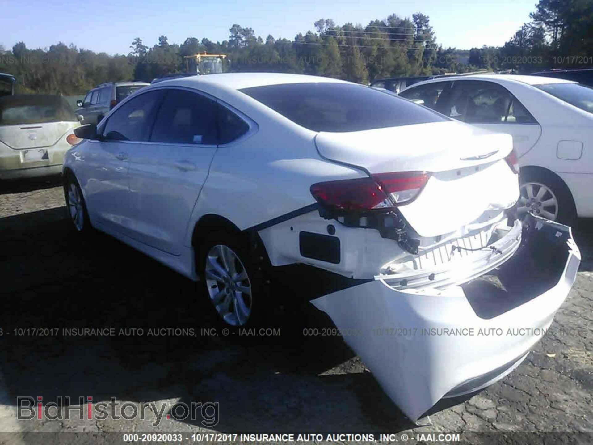 2015 Chrysler 200 - VIN: 1C3CCCAB7FN732423 - Фото 3