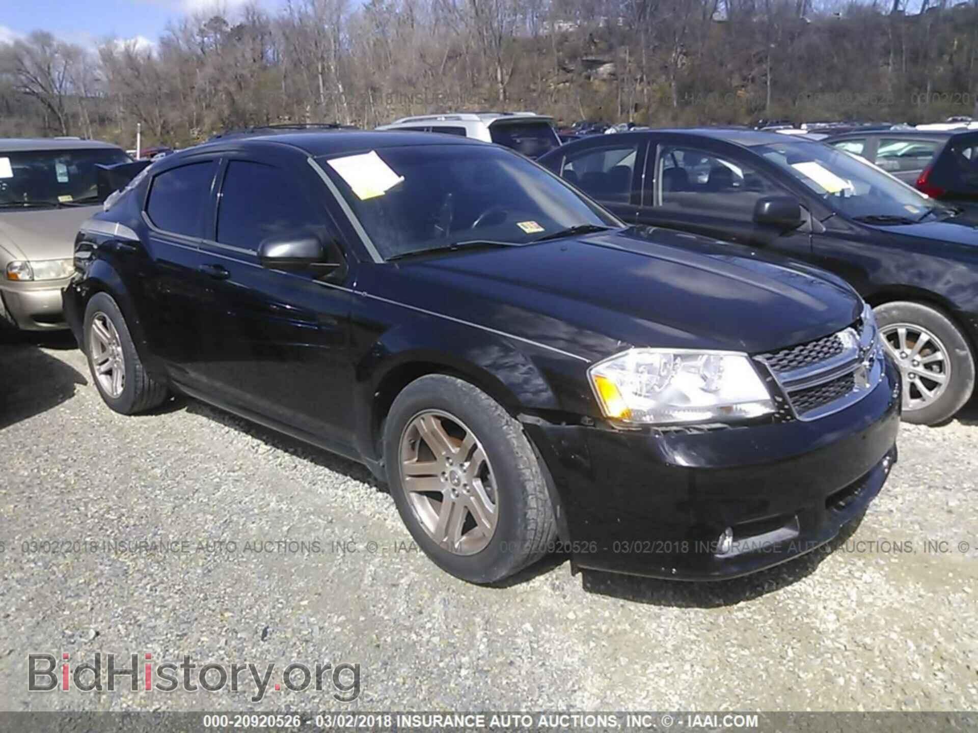 Photo 1C3CDZCB2DN572834 - Dodge Avenger 2013