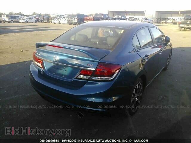 2013 Honda Civic - VIN: 2HGFB6E54DH706631 - Фото 4