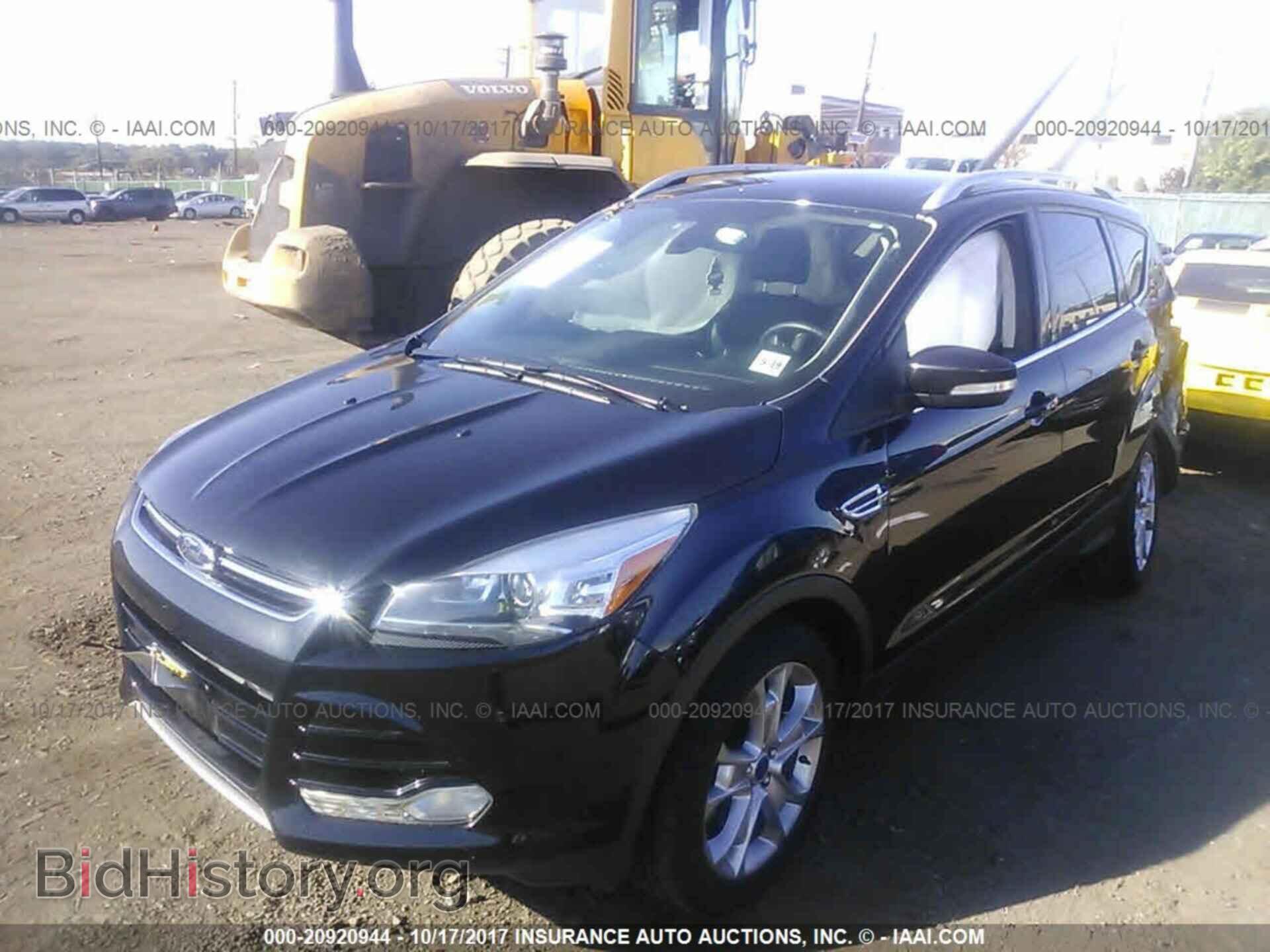 2014 Ford Escape - VIN: 1FMCU9JX1EUD35409 - Фото 2