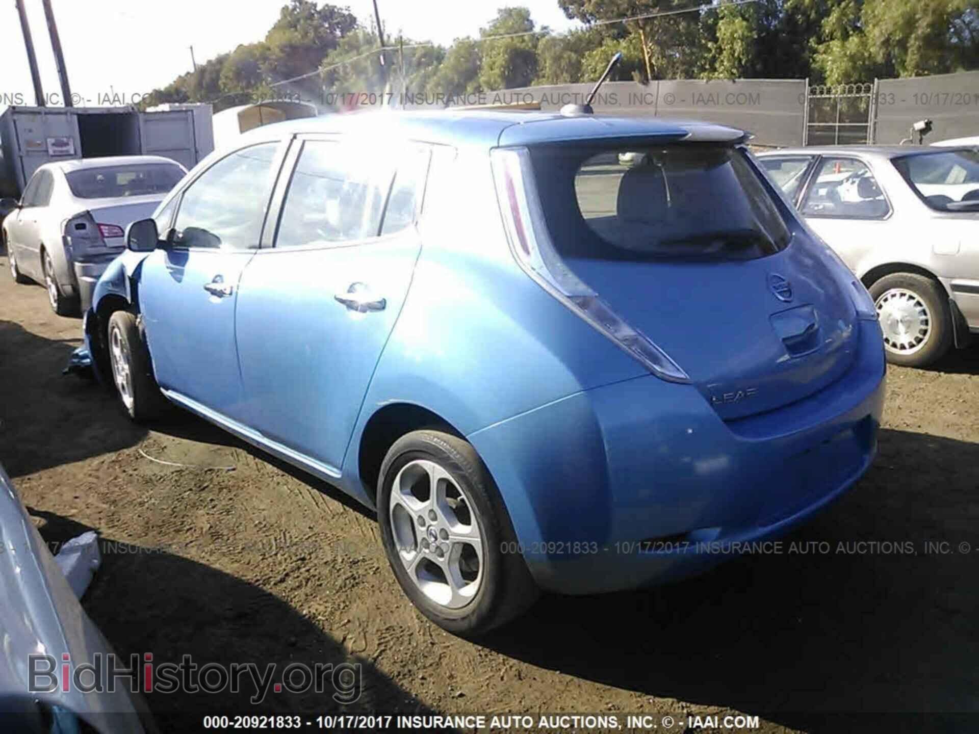 2012 Nissan Leaf - VIN: JN1AZ0CP2CT017097 - Фото 3