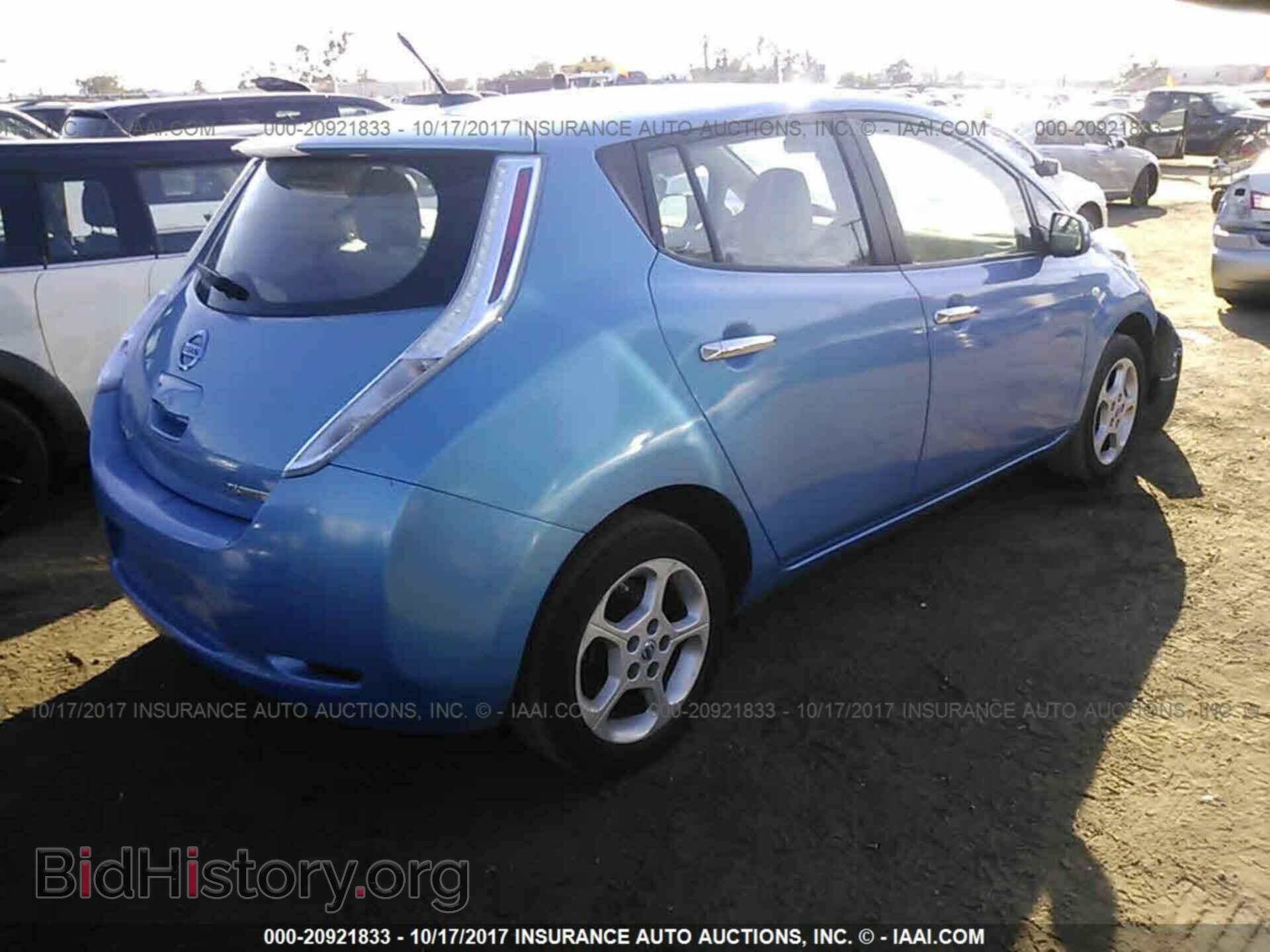 2012 Nissan Leaf - VIN: JN1AZ0CP2CT017097 - Фото 4