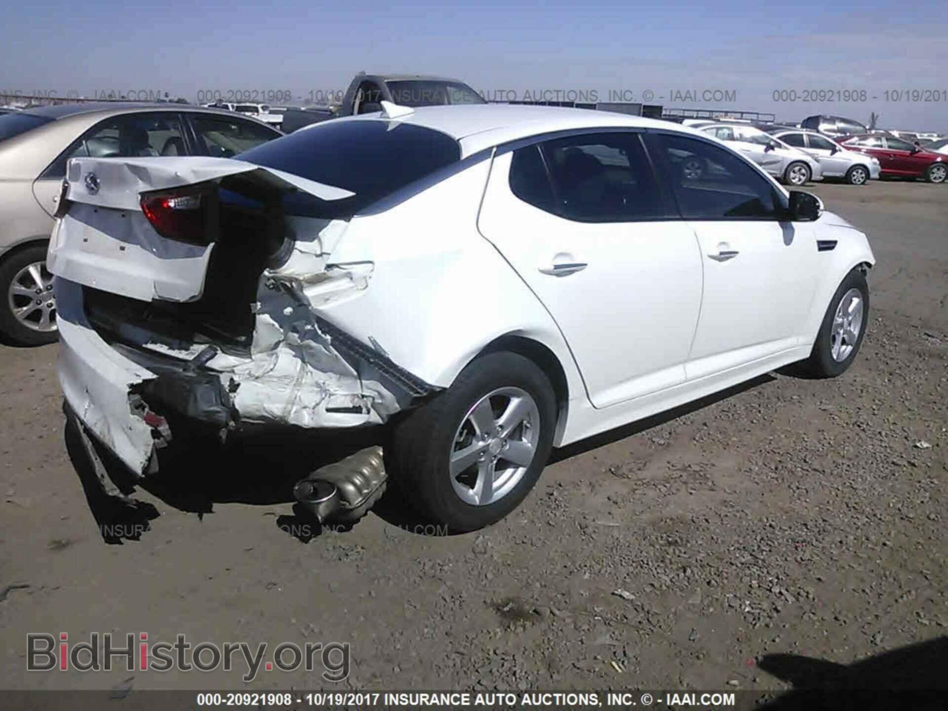 2014 Kia Optima - VIN: KNAGM4A77E5522007 - Photo 4