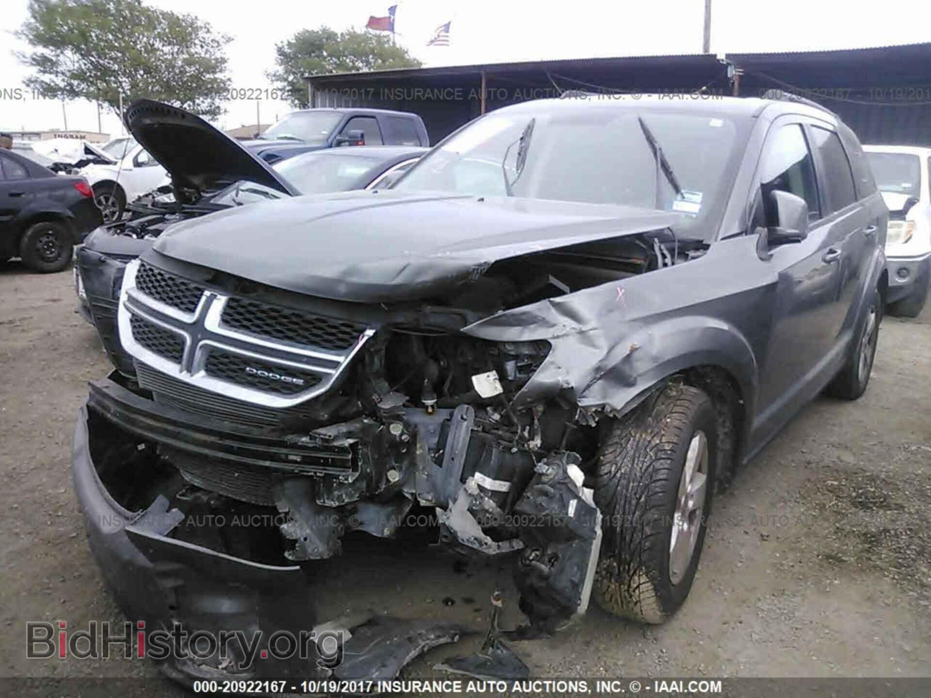 2012 Dodge Journey - VIN: 3C4PDCBGXCT202317 - Фото 2