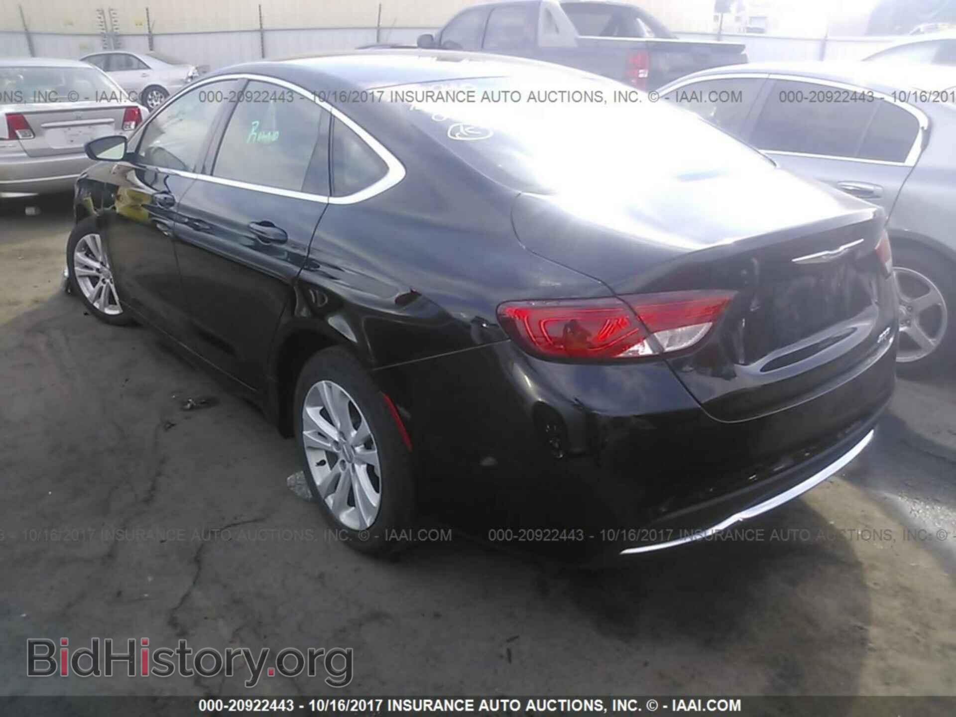 2016 Chrysler 200 - VIN: 1C3CCCAB1GN108957 - Photo 3
