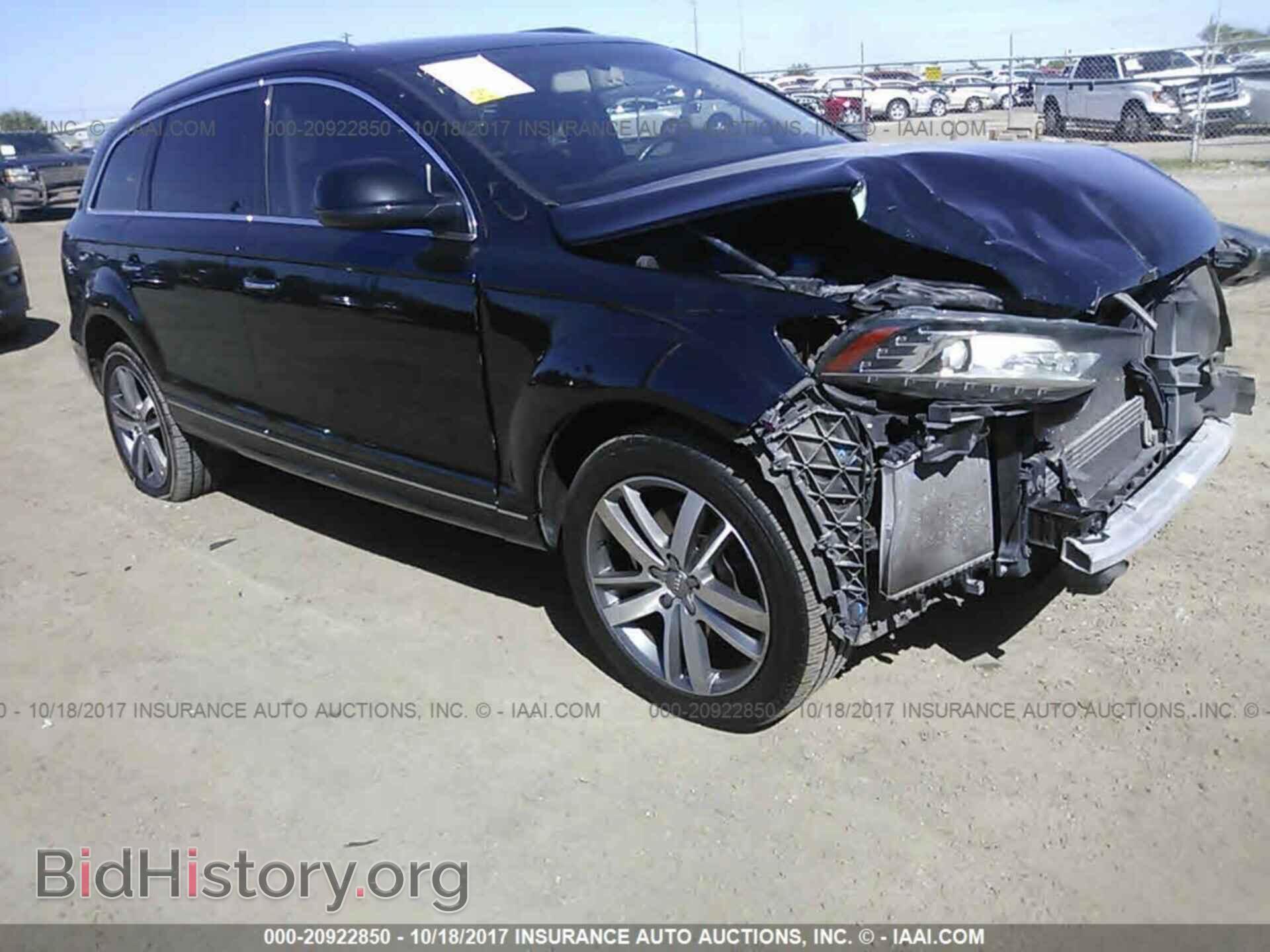 Фотография WA1LGAFE0CD007619 - Audi Q7 2012