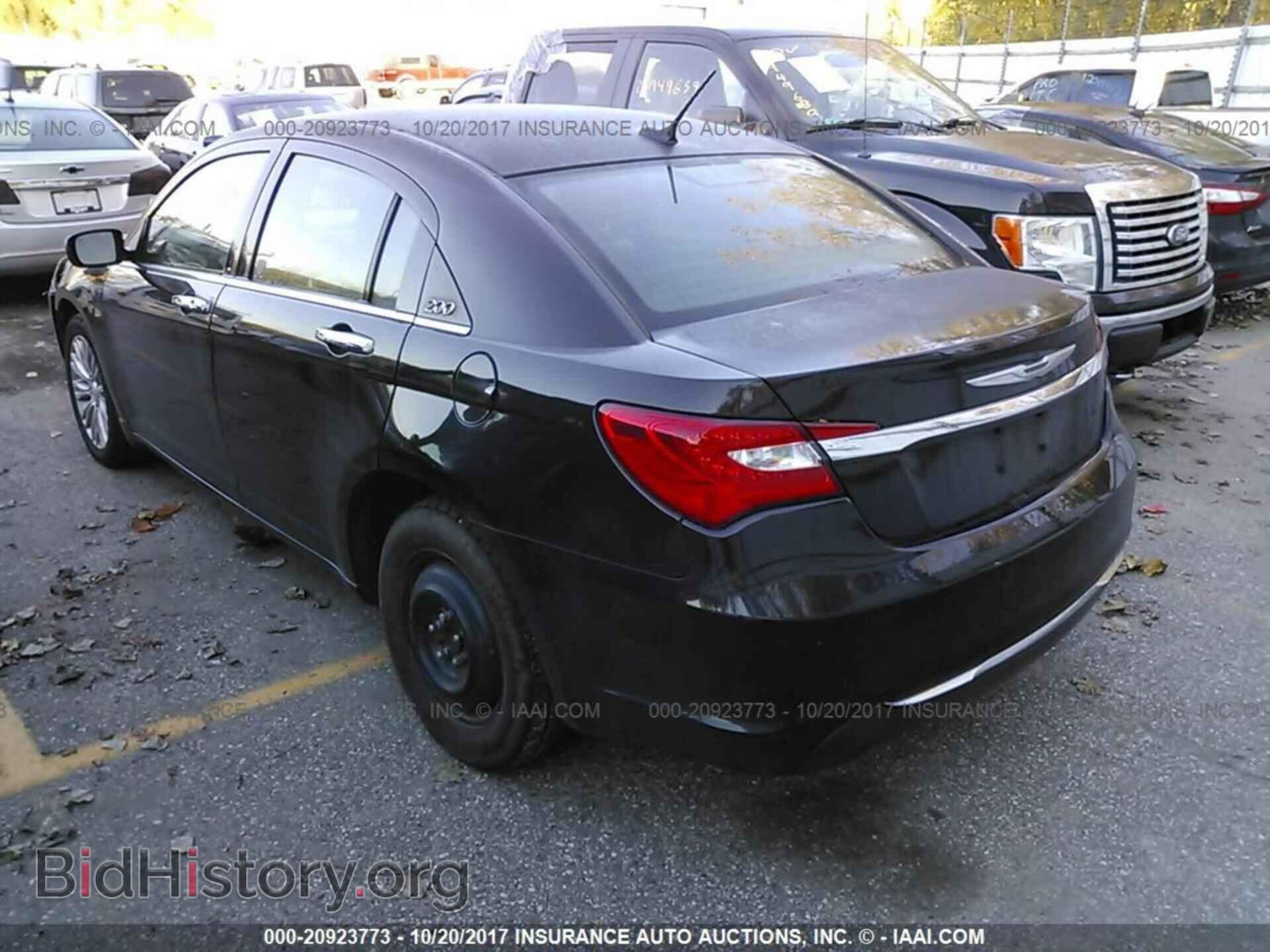 2012 Chrysler 200 - VIN: 1C3CCBCB0CN278342 - Фото 3