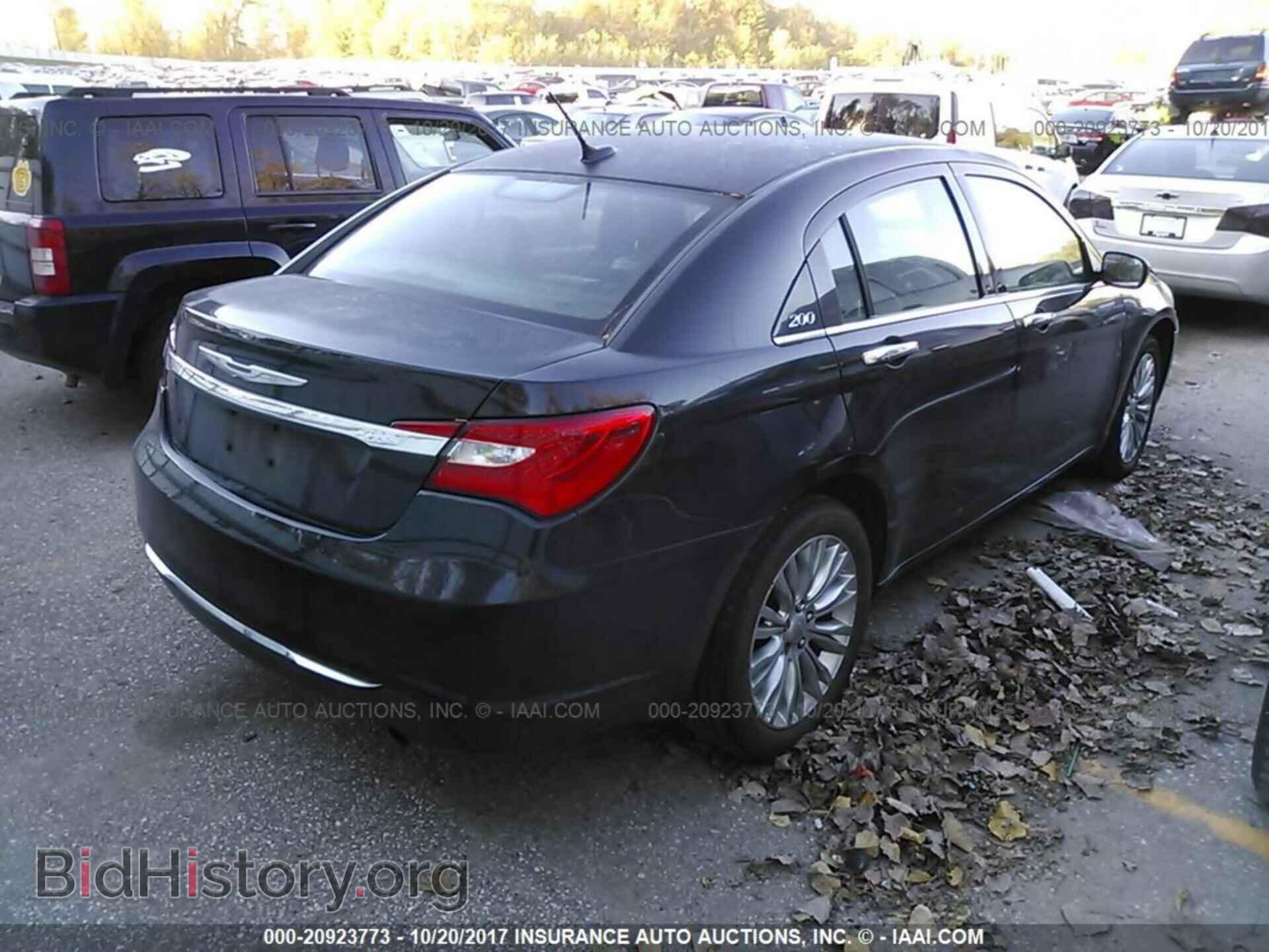 2012 Chrysler 200 - VIN: 1C3CCBCB0CN278342 - Фото 4
