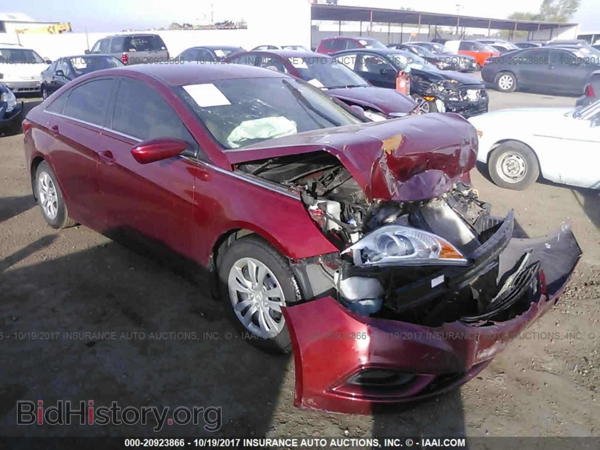 Фотография 5NPEB4AC8CH393334 - Hyundai Sonata 2012