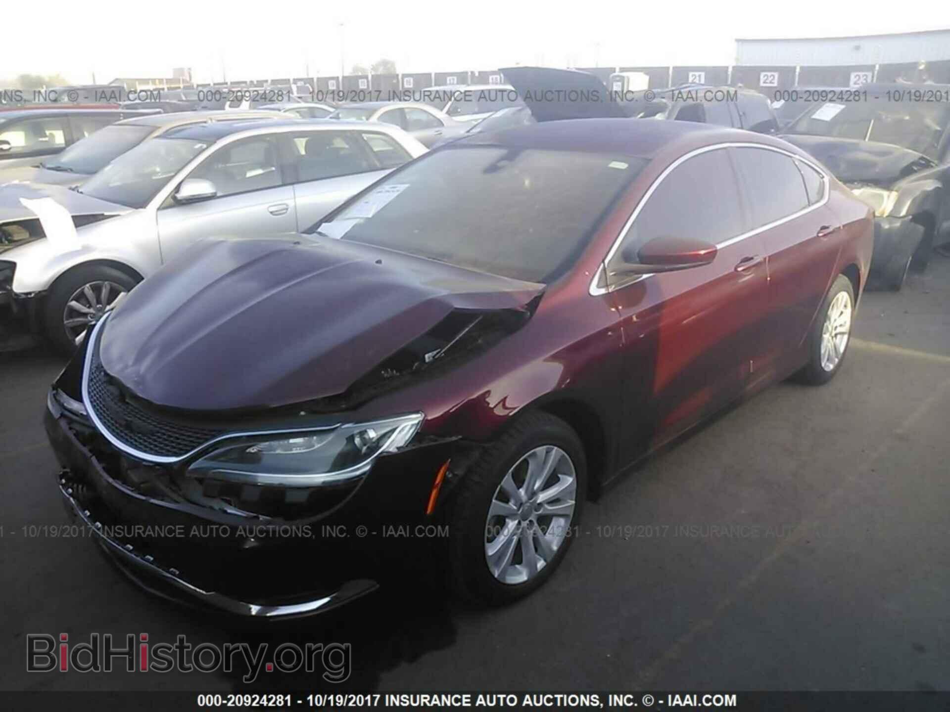 2016 Chrysler 200 - VIN: 1C3CCCAB2GN160453 - Фото 2