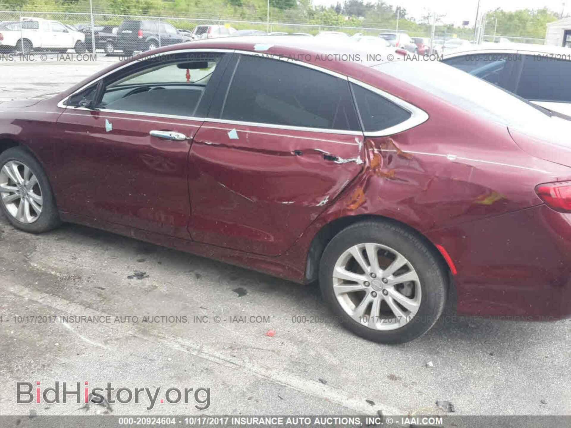 2015 Chrysler 200 - VIN: 1C3CCCAB5FN612250 - Photo 3