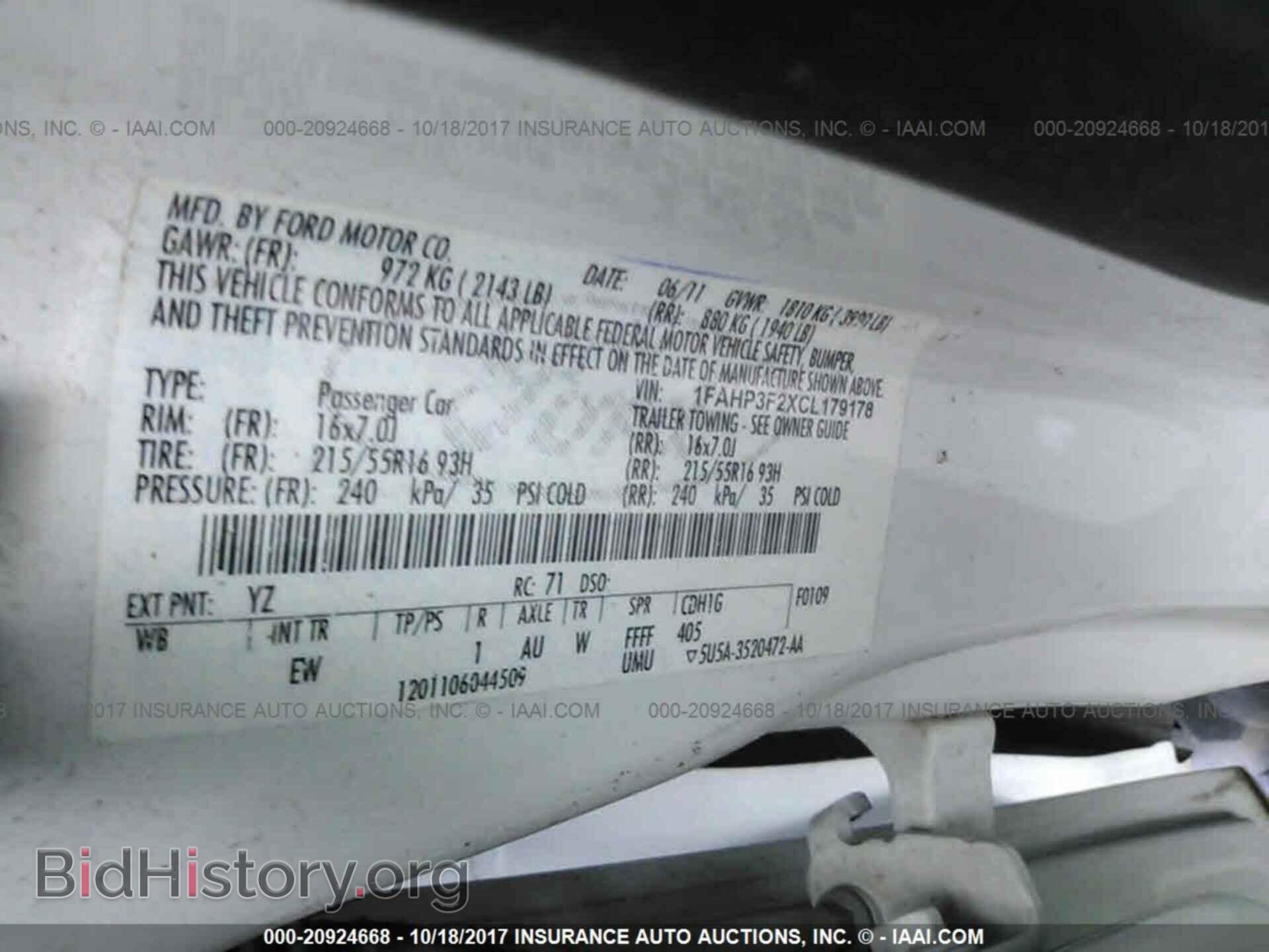 2012 Ford Focus - VIN: 1FAHP3F2XCL179178 - Photo 9