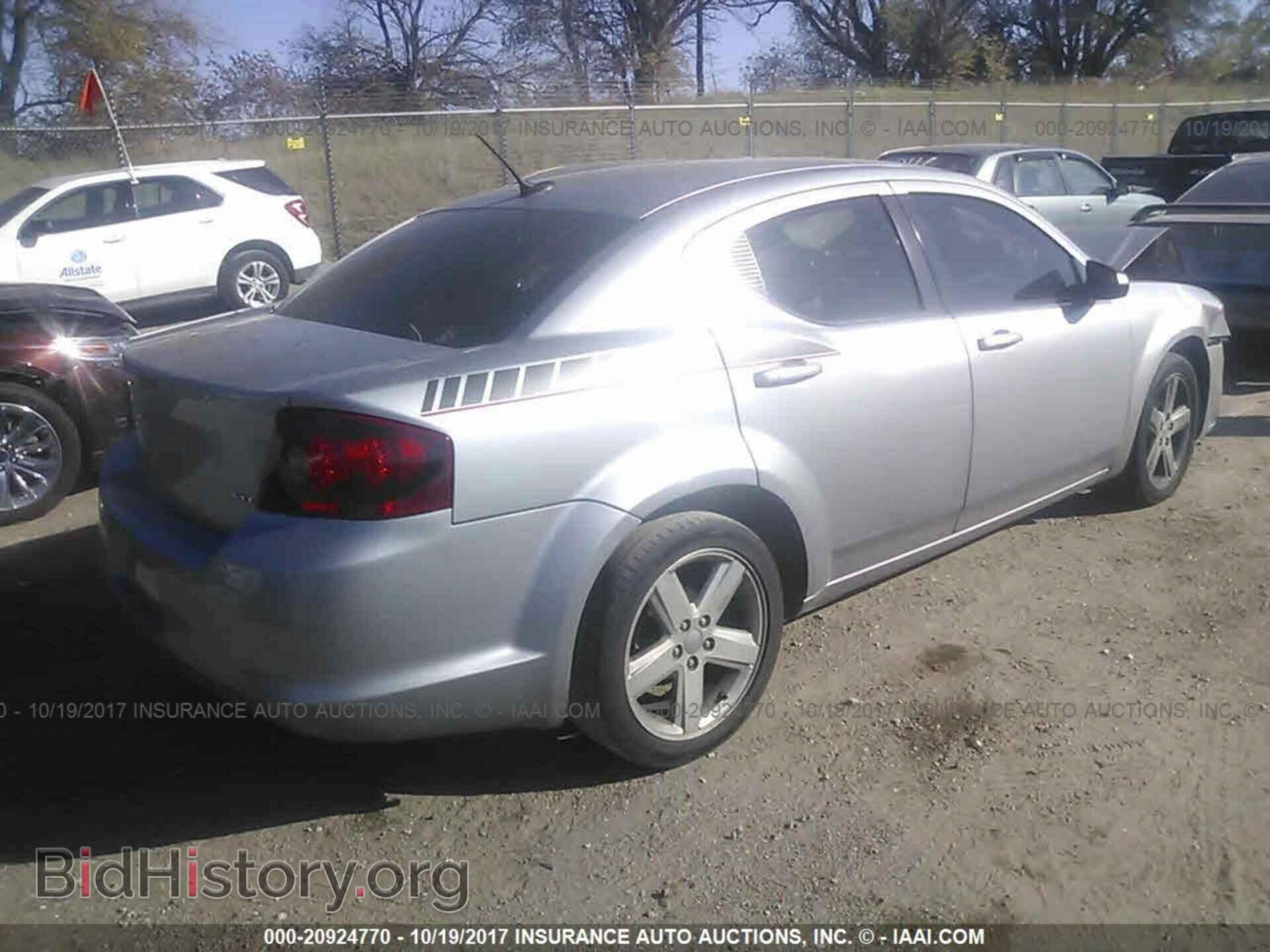 2013 Dodge Avenger - VIN: 1C3CDZAB8DN707382 - Фото 4