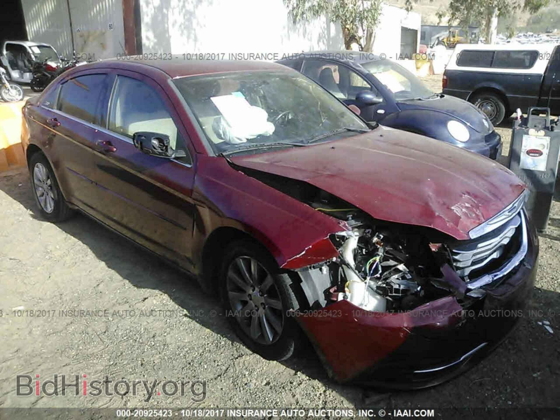 Фотография 1C3CCBBG7CN261650 - Chrysler 200 2012