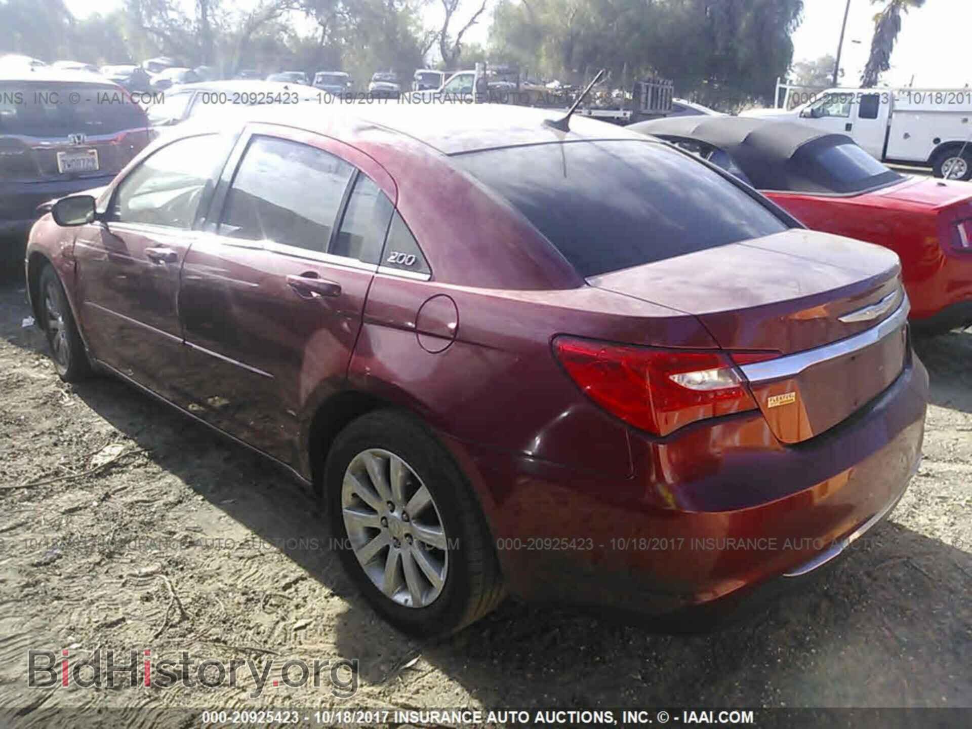 2012 Chrysler 200 - VIN: 1C3CCBBG7CN261650 - Photo 3