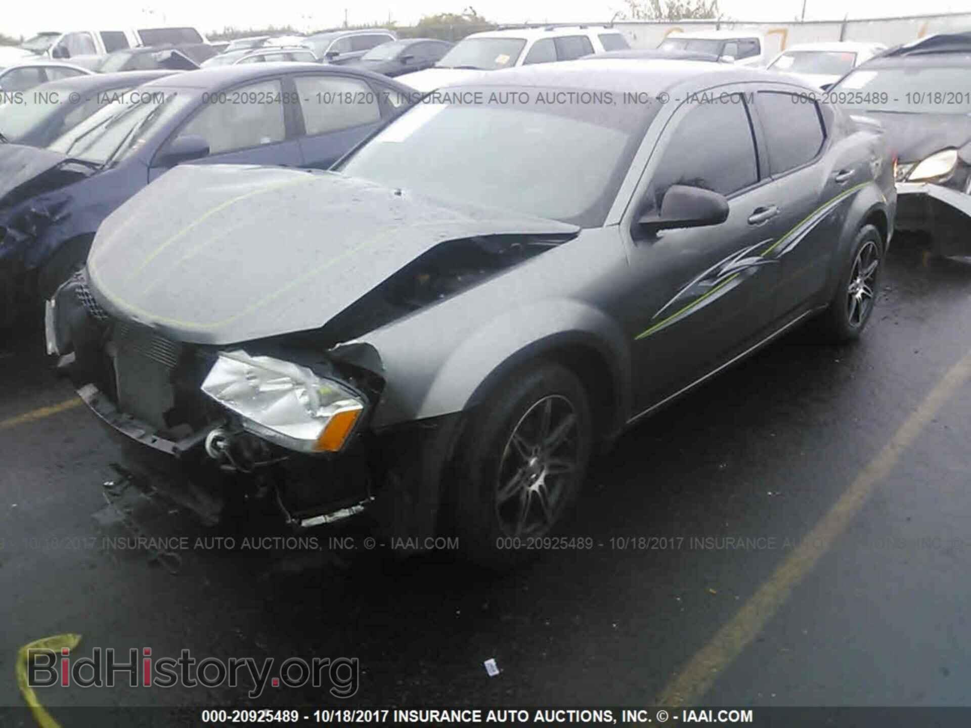 2013 Dodge Avenger - VIN: 1C3CDZAB6DN614313 - Фото 2