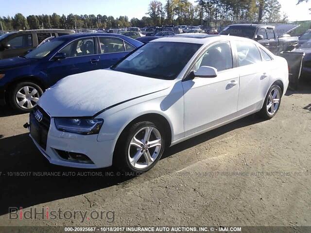 2013 Audi A4 - VIN: WAUBFAFL1DN041886 - Фото 2