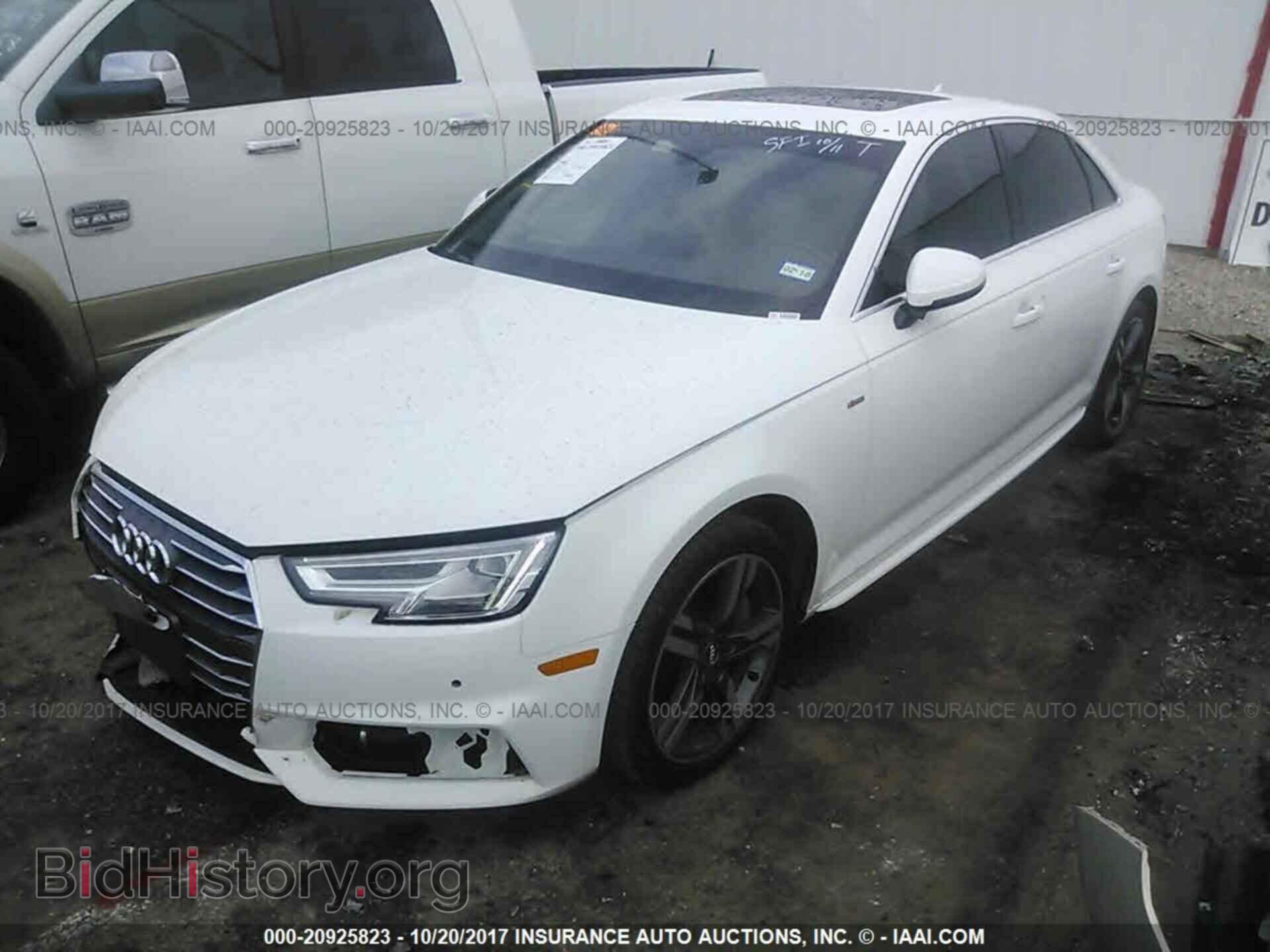 2017 Audi A4 - VIN: WAULNAF46HN019260 - Photo 2