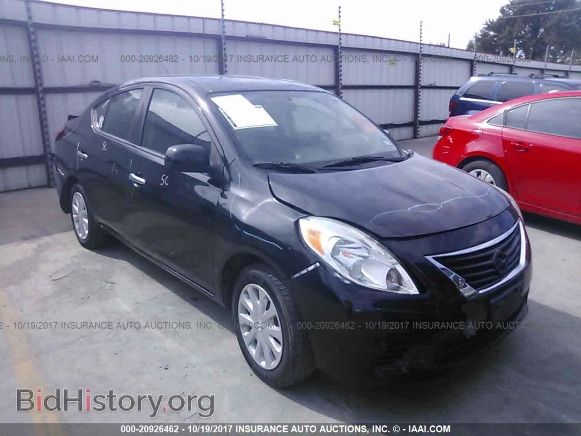 Фотография 3N1CN7AP2CL931094 - Nissan Versa 2012