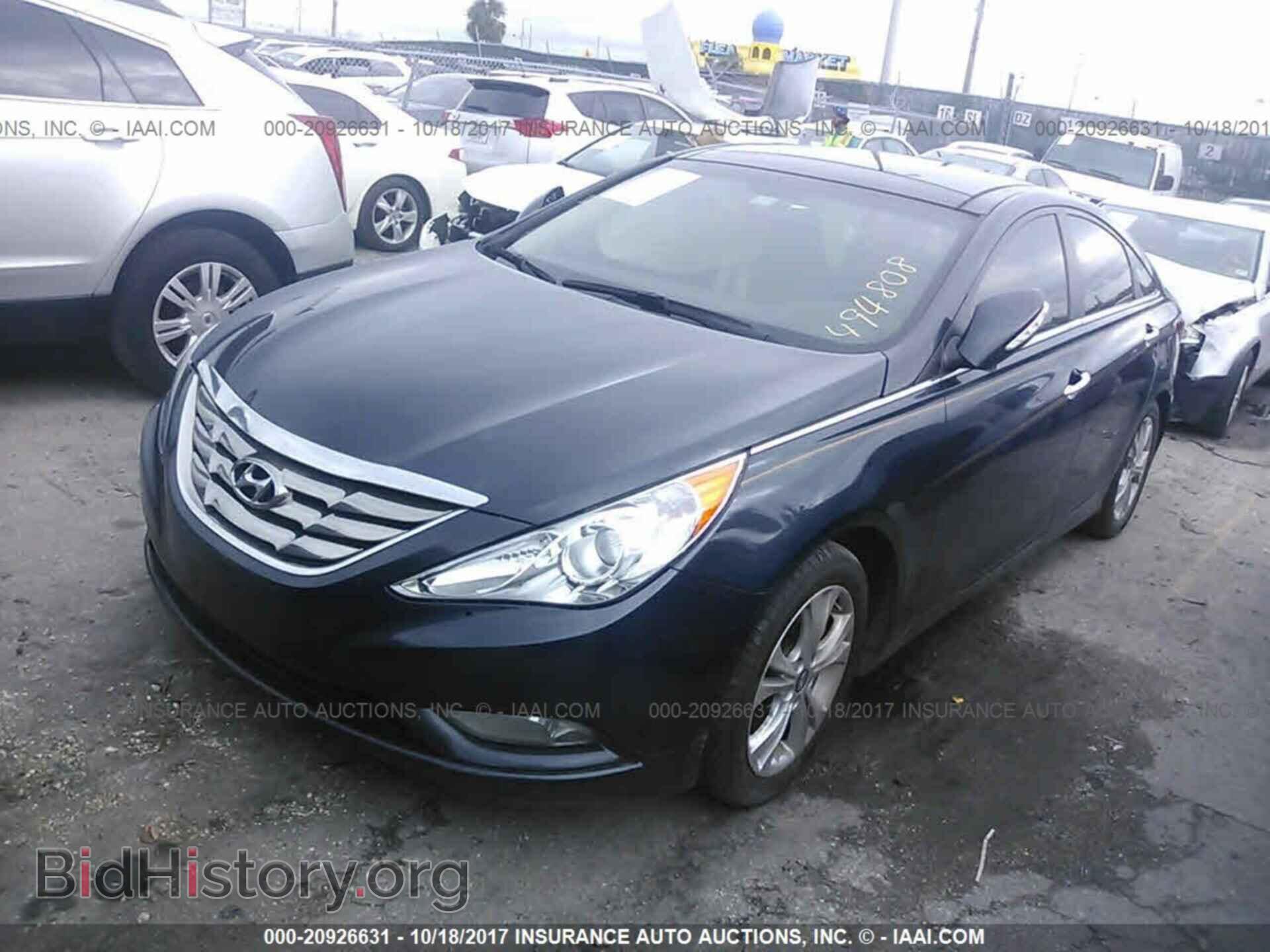 2012 Hyundai Sonata - VIN: 5NPEC4ACXCH494808 - Фото 2
