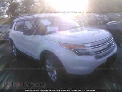 2011 Ford EXPLORER, white — VIN 1FMHK7D8XBGA95680, IAAI