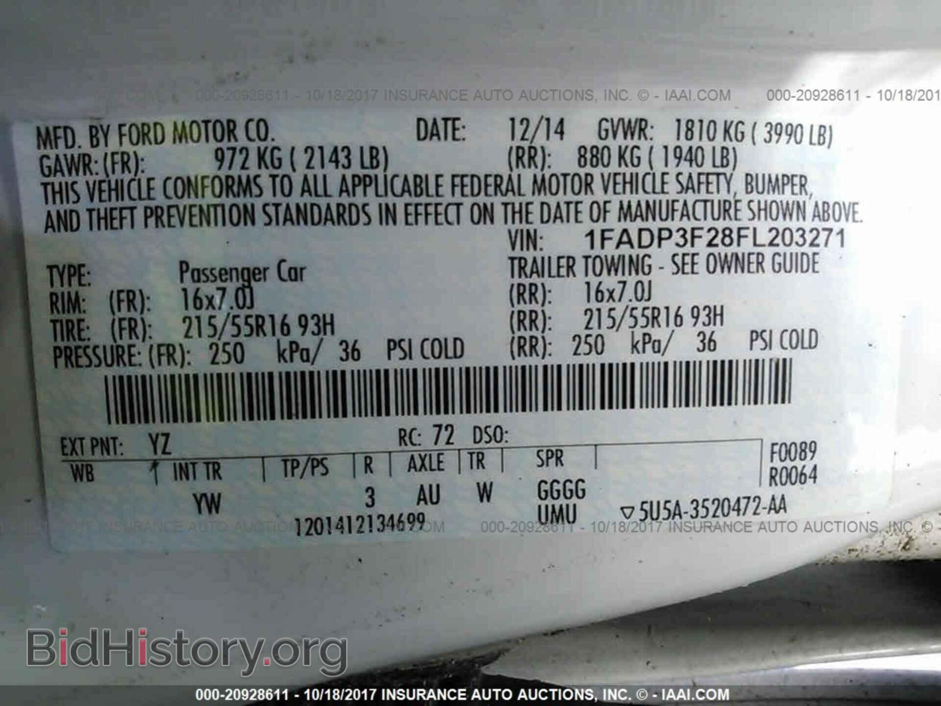 2015 Ford Focus - VIN: 1FADP3F28FL203271 - Photo 9