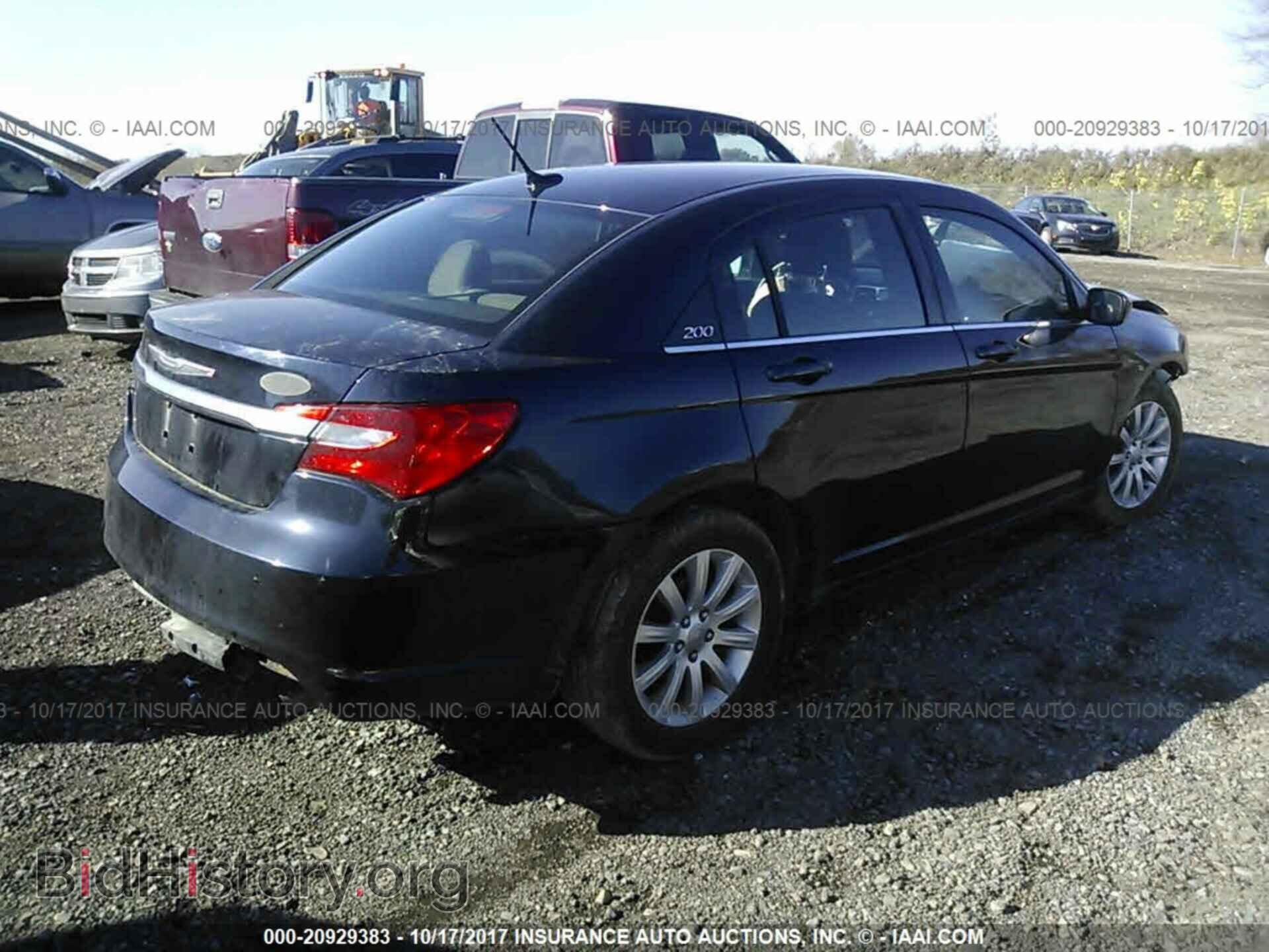 2012 Chrysler 200 - VIN: 1C3CCBBB0CN106216 - Фото 4