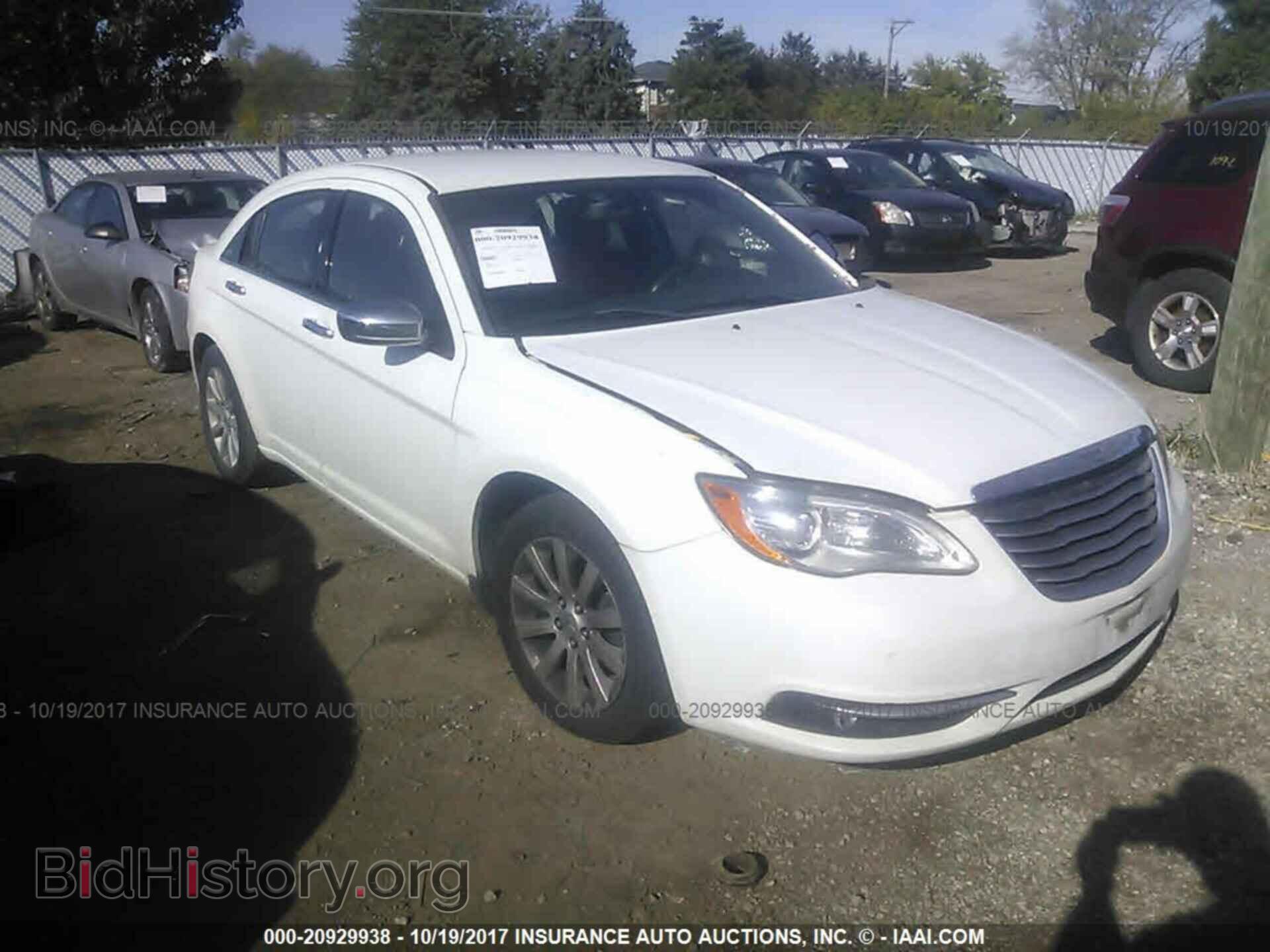 Фотография 1C3CCBCG0DN509396 - Chrysler 200 2013