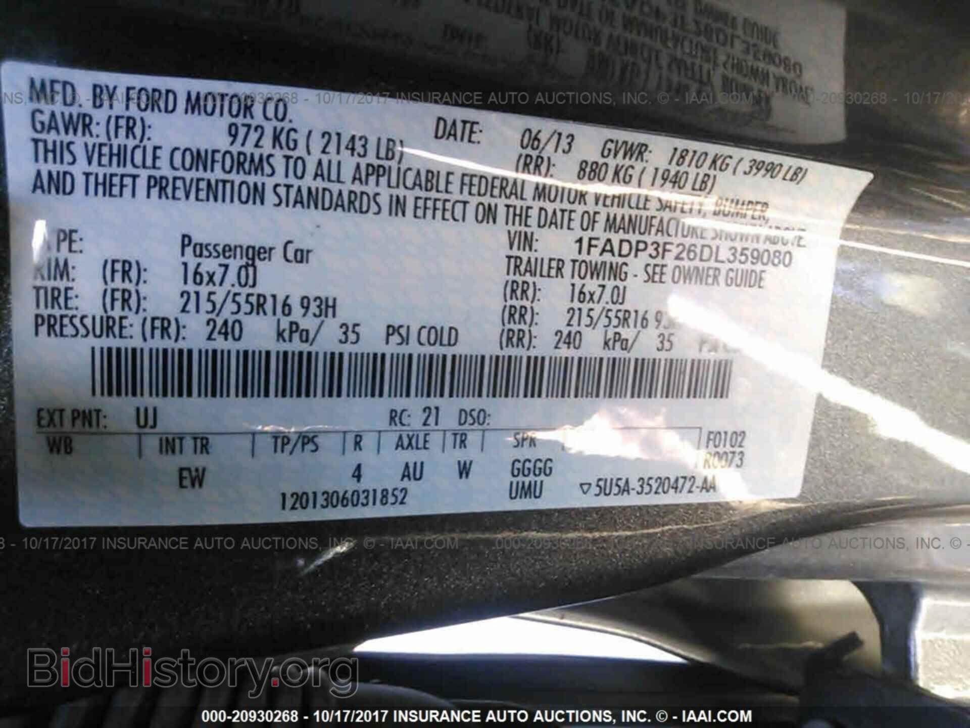 2013 Ford Focus - VIN: 1FADP3F26DL359080 - Photo 9
