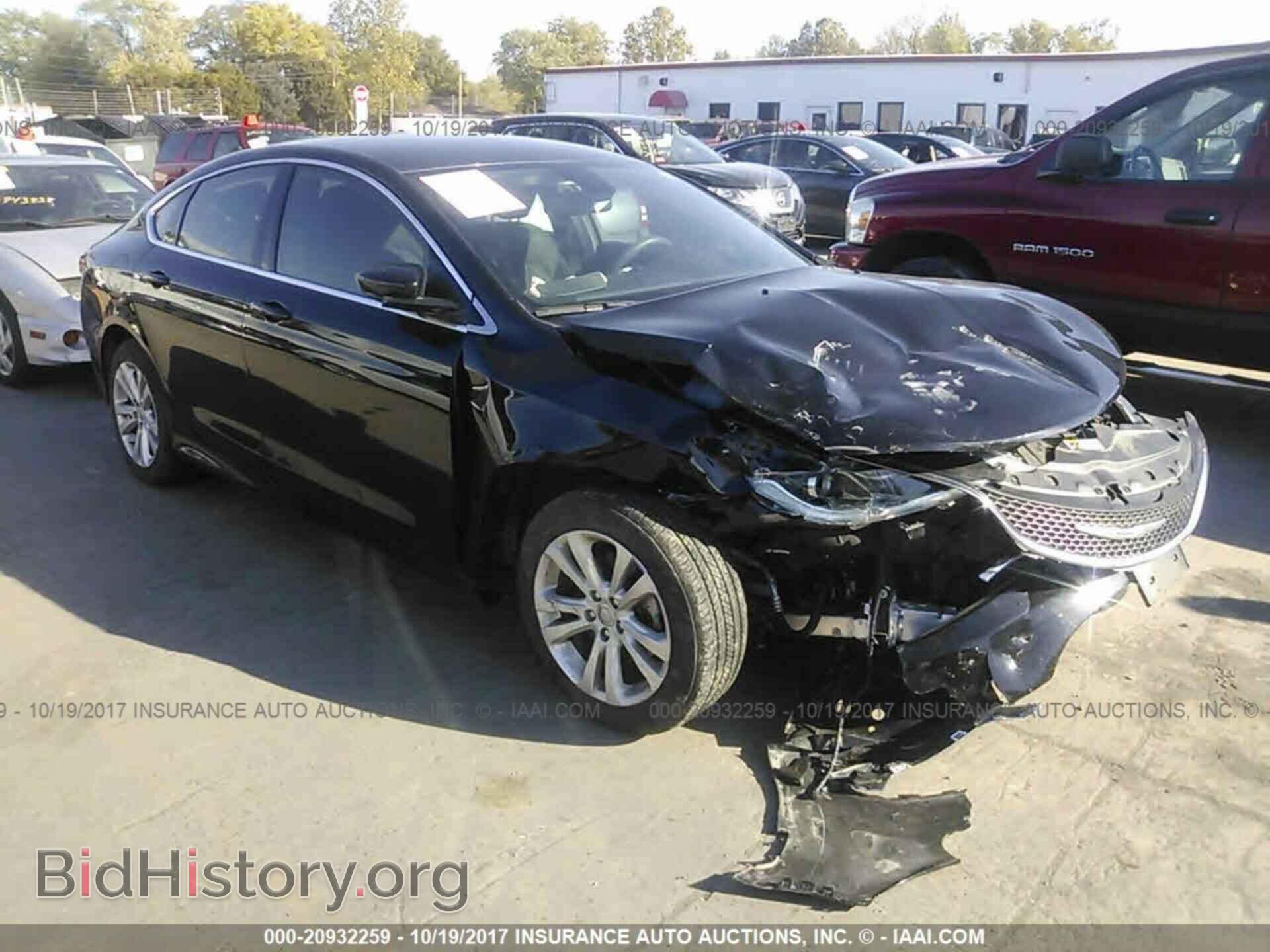 Фотография 1C3CCCAB7GN102404 - Chrysler 200 2016