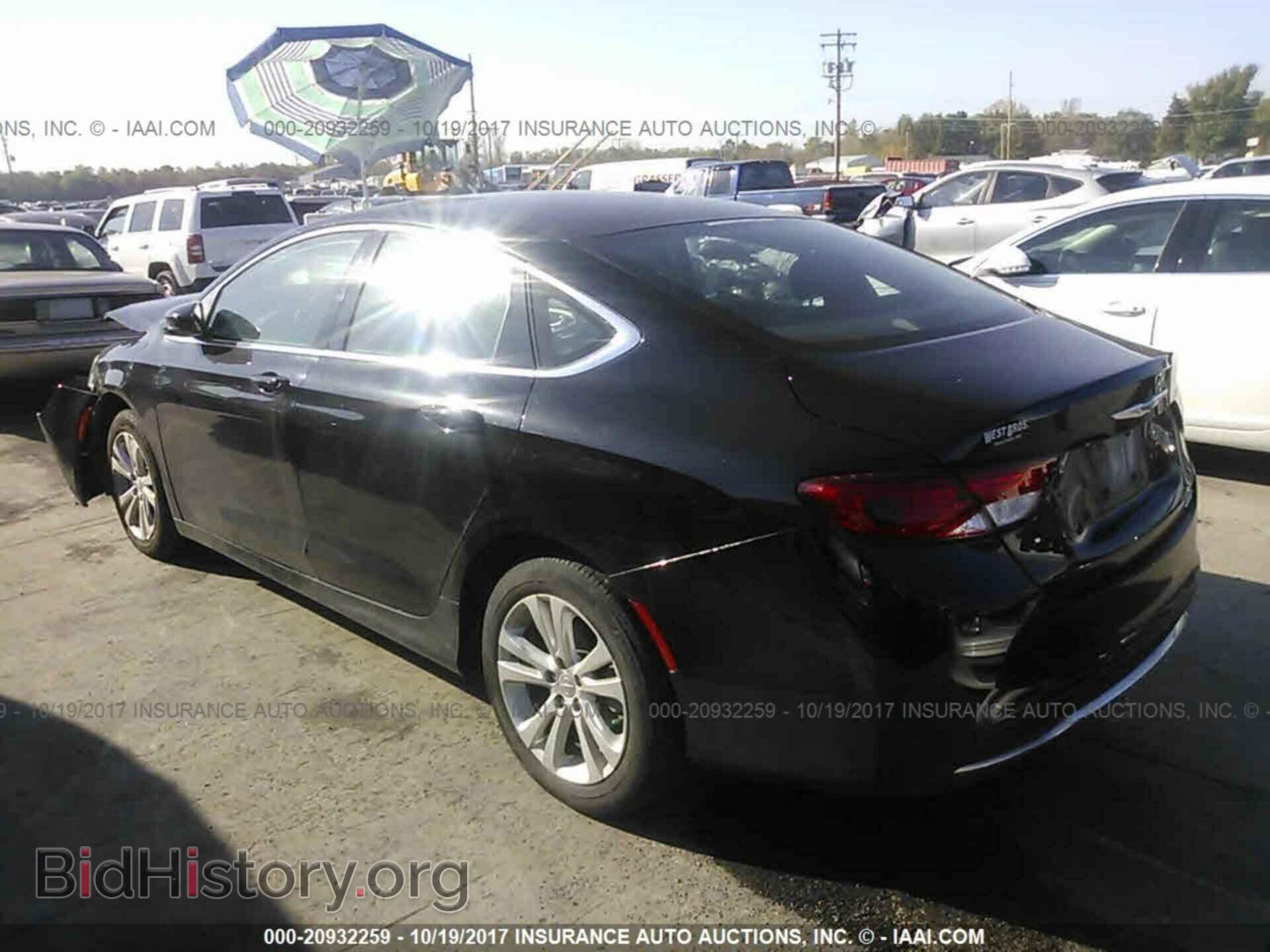 2016 Chrysler 200 - VIN: 1C3CCCAB7GN102404 - Фото 3